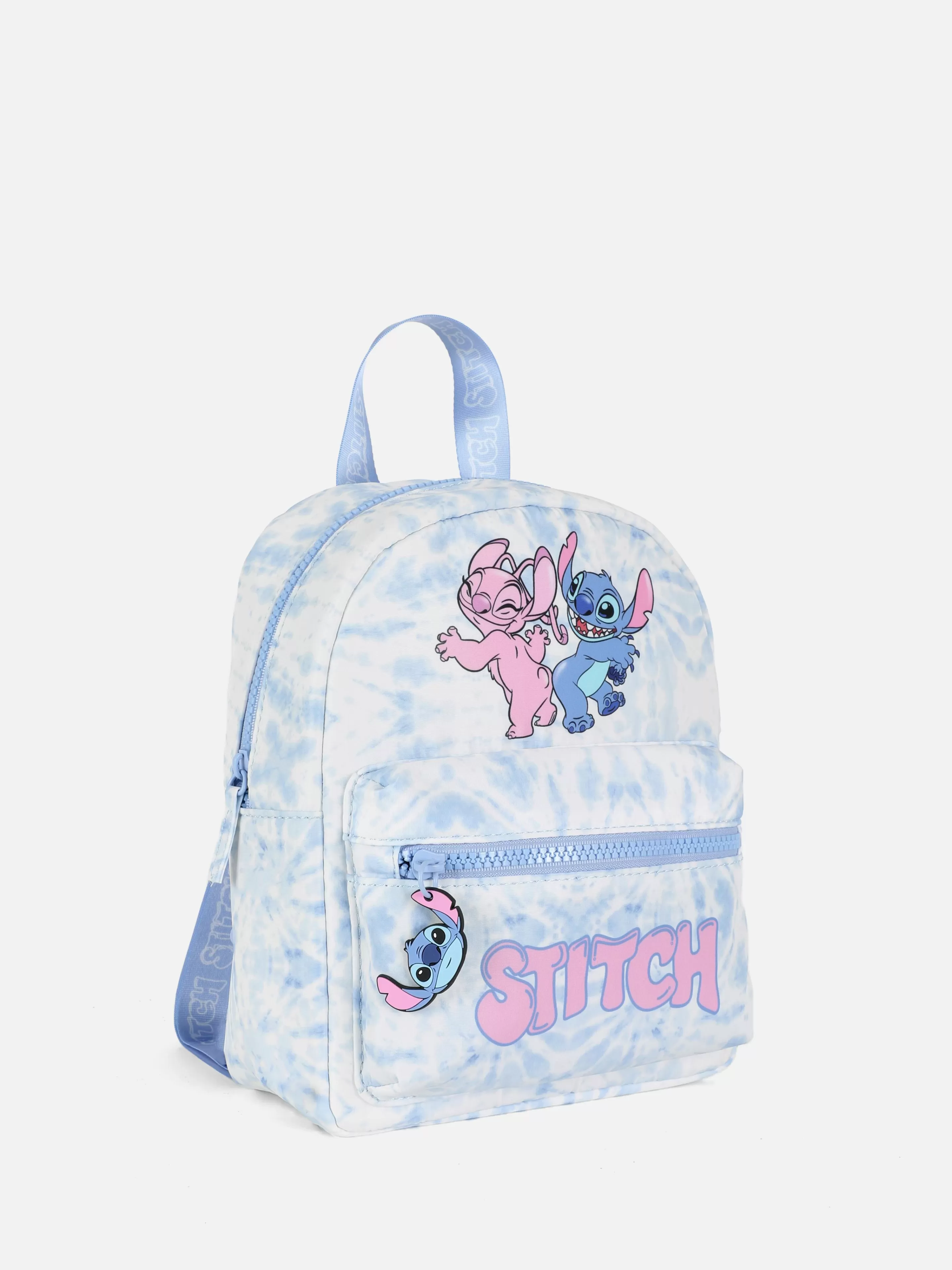 Primark Taschen | „Disney Stitch“ Rucksack In Batikoptik Blau