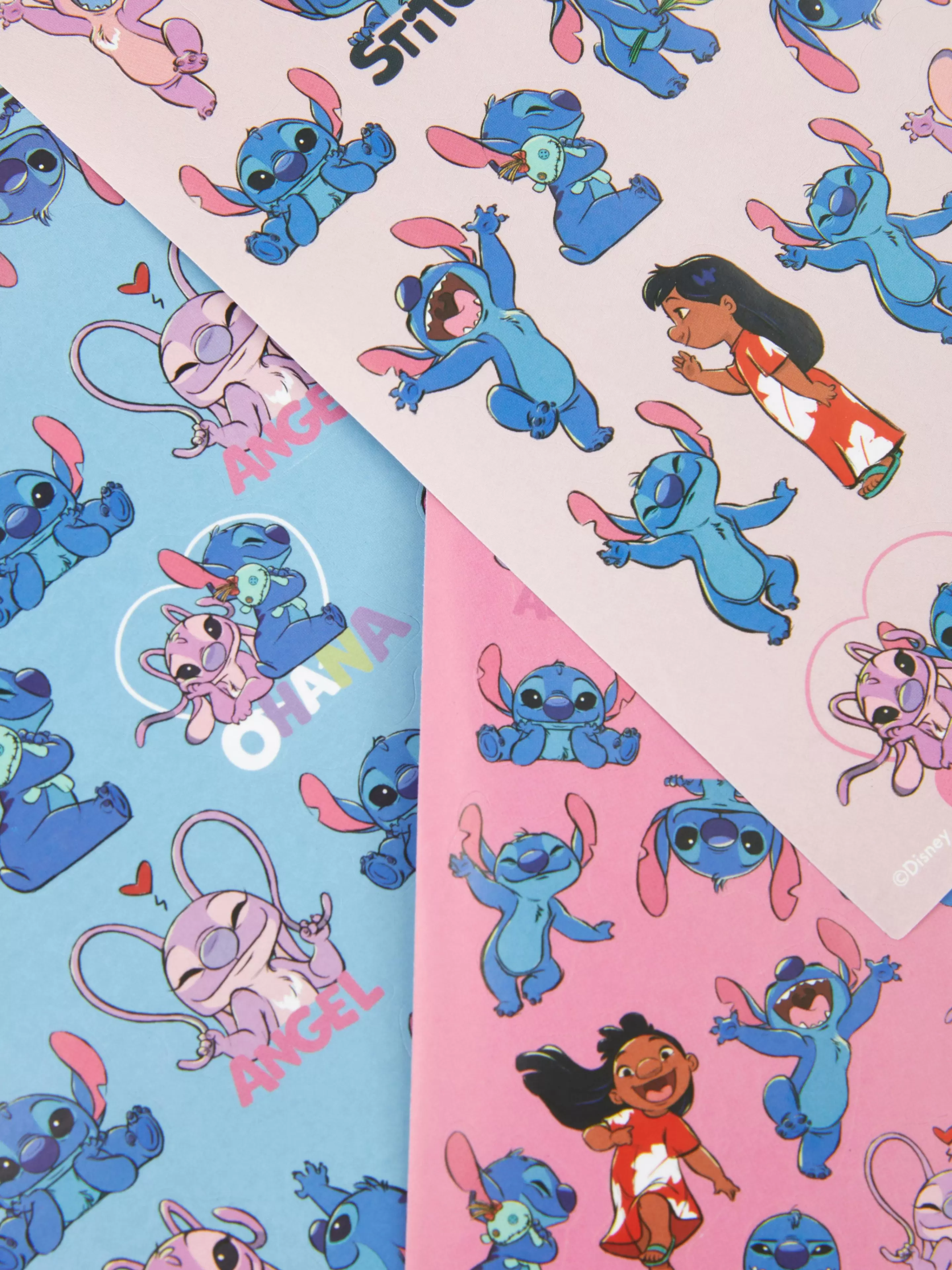 Primark Basteln Und Handarbeiten | „Disney Stitch“ Sticker, 500er-Pack Rosa