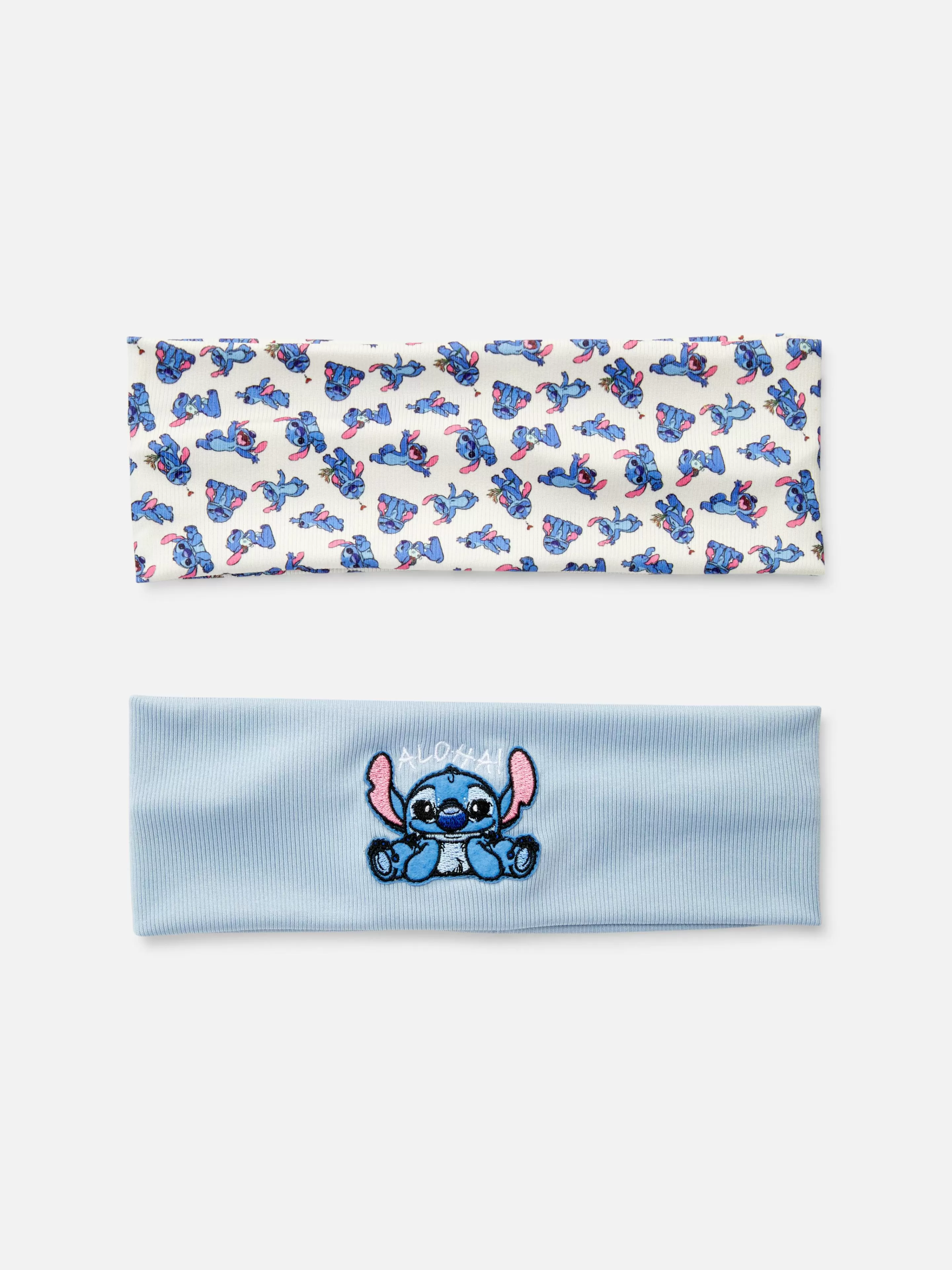 Primark Haarschmuck | „Disney Stitch“ Stretch-Haarbänder, 2er-Pack Multi