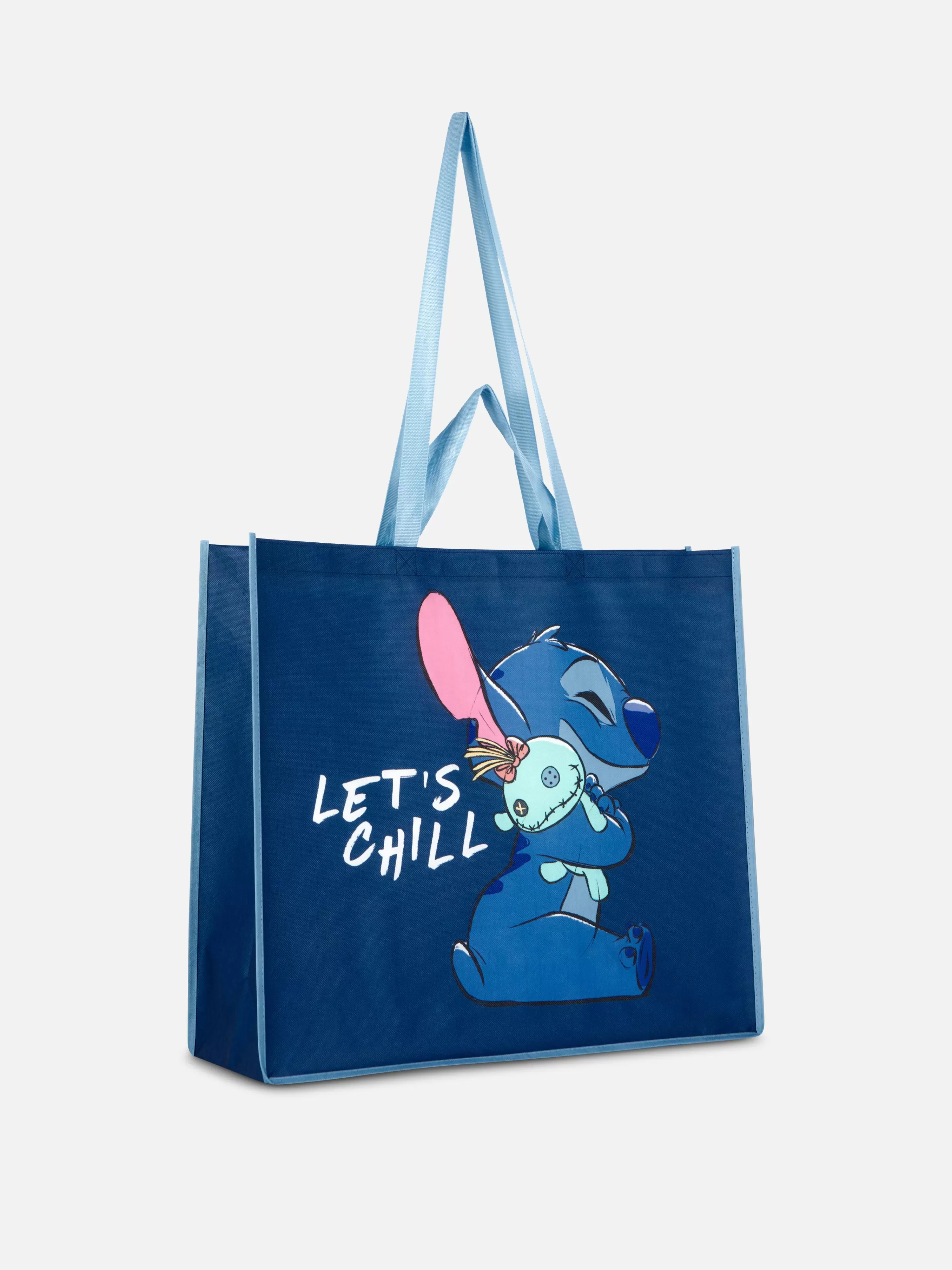 Primark Taschen Und Portemonnaies | „Disney Stitch“ XL-Tragetasche Marineblau