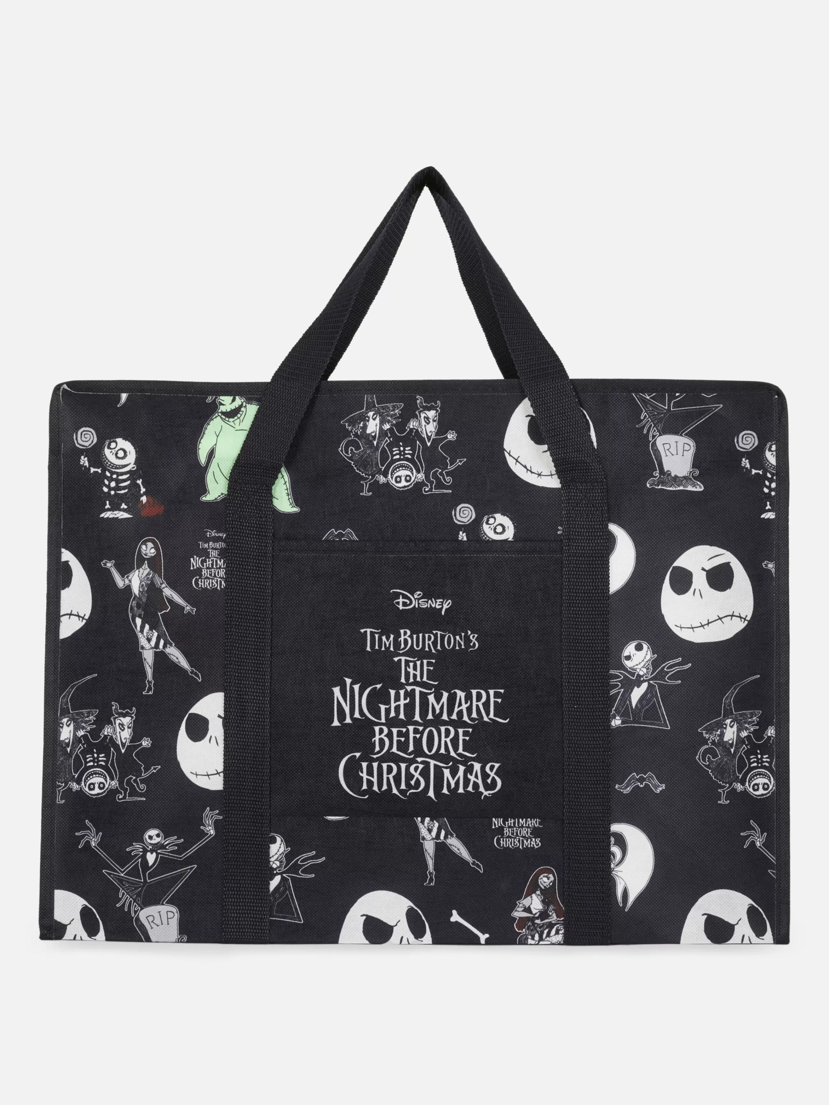 Primark Taschen Und Portemonnaies | The Nightmare Before Christmas | „Disney The Nightmare Before Christmas“ Aufbewahrungstasche Schwarz