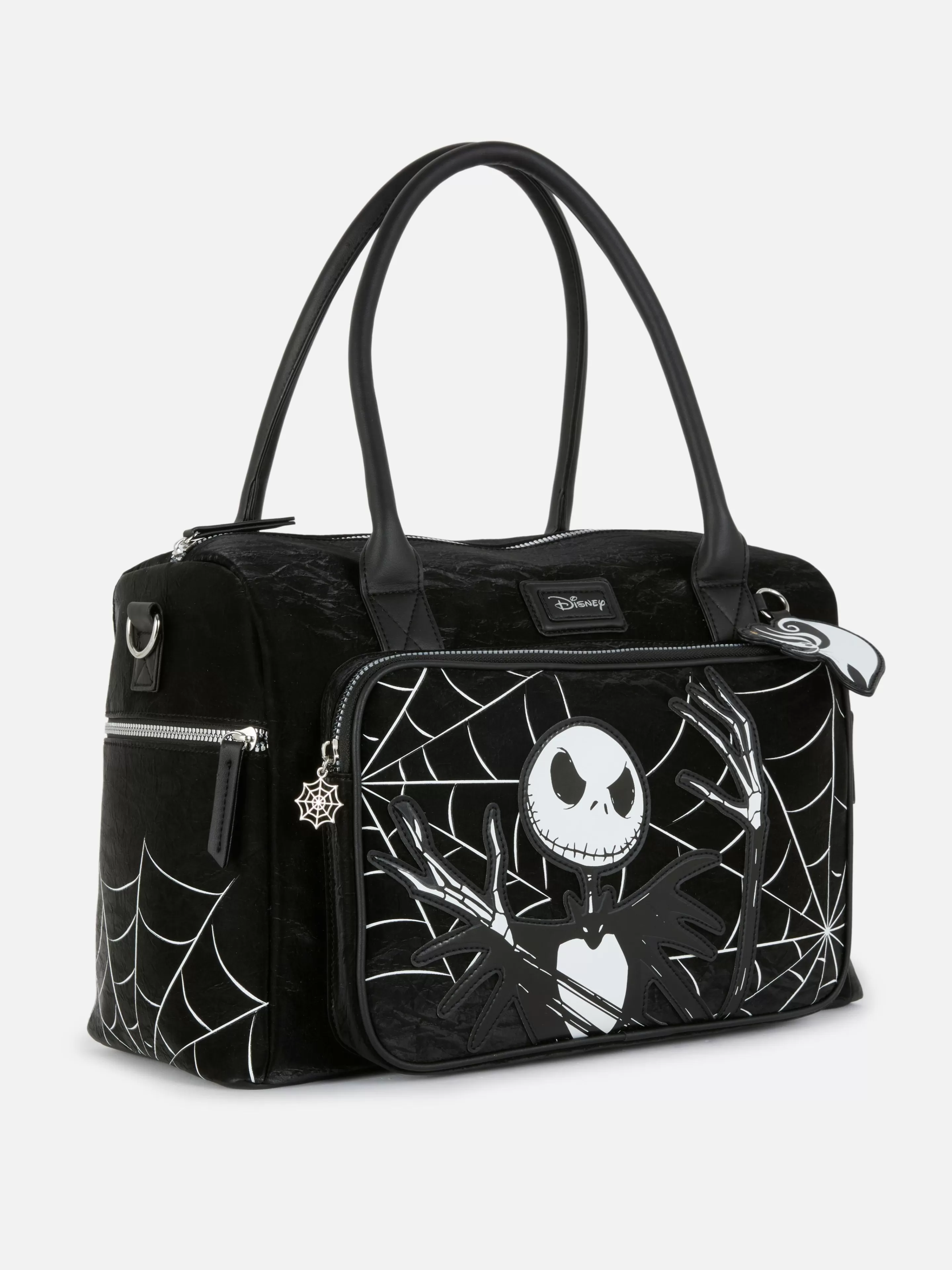 Primark The Nightmare Before Christmas | Halloween-Accessoires | „Disney The Nightmare Before Christmas“ Reisetasche Schwarz