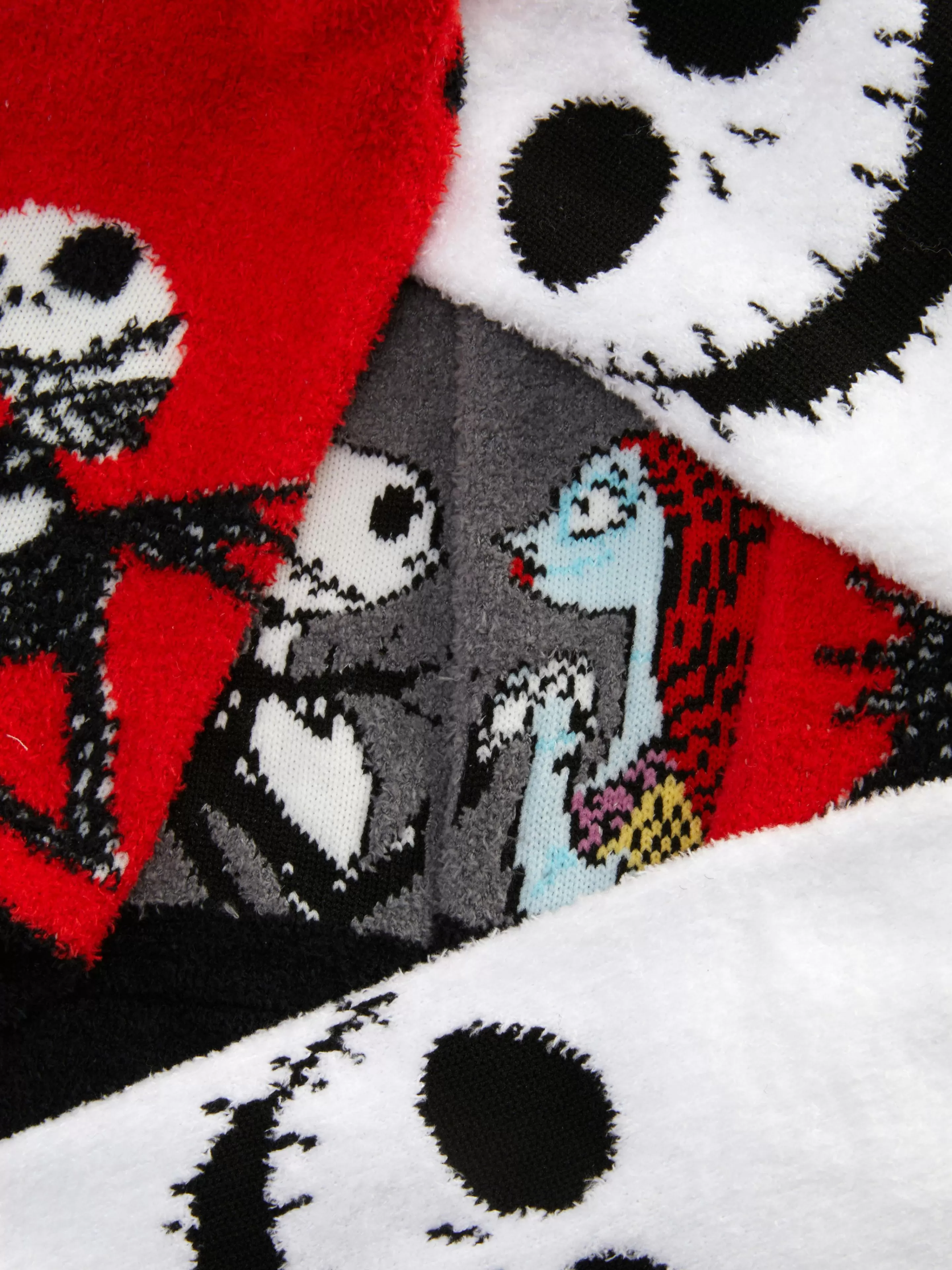 Primark The Nightmare Before Christmas | Halloween Alle | „Disney The Nightmare Before Christmas“ Sneakersocken, 3er-Pack Schwarz