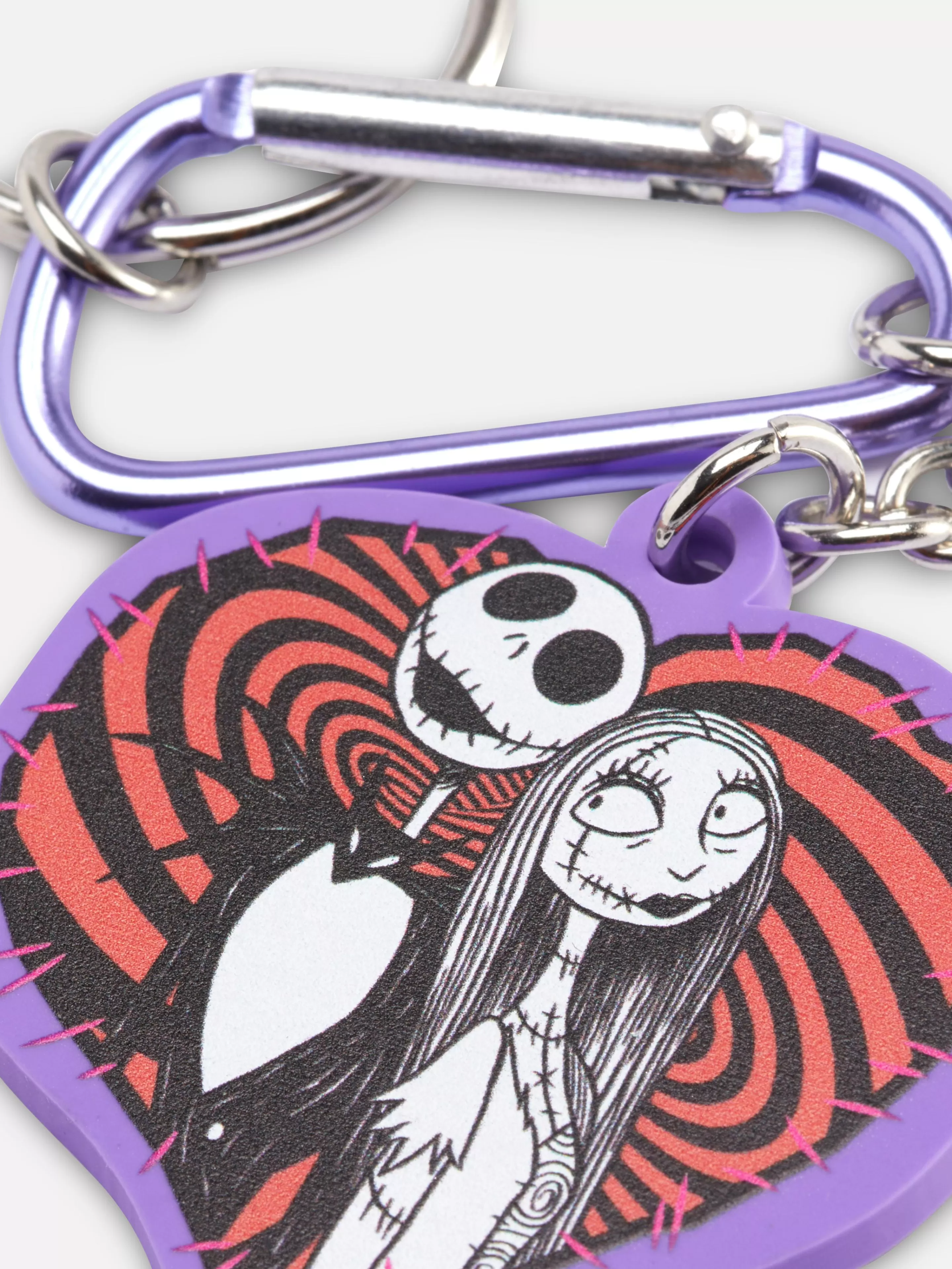 Primark Reiseaccessoires | „Disney Tim Burtons The Nightmare Before Christmas“ Schlüsselanhänger Weiß