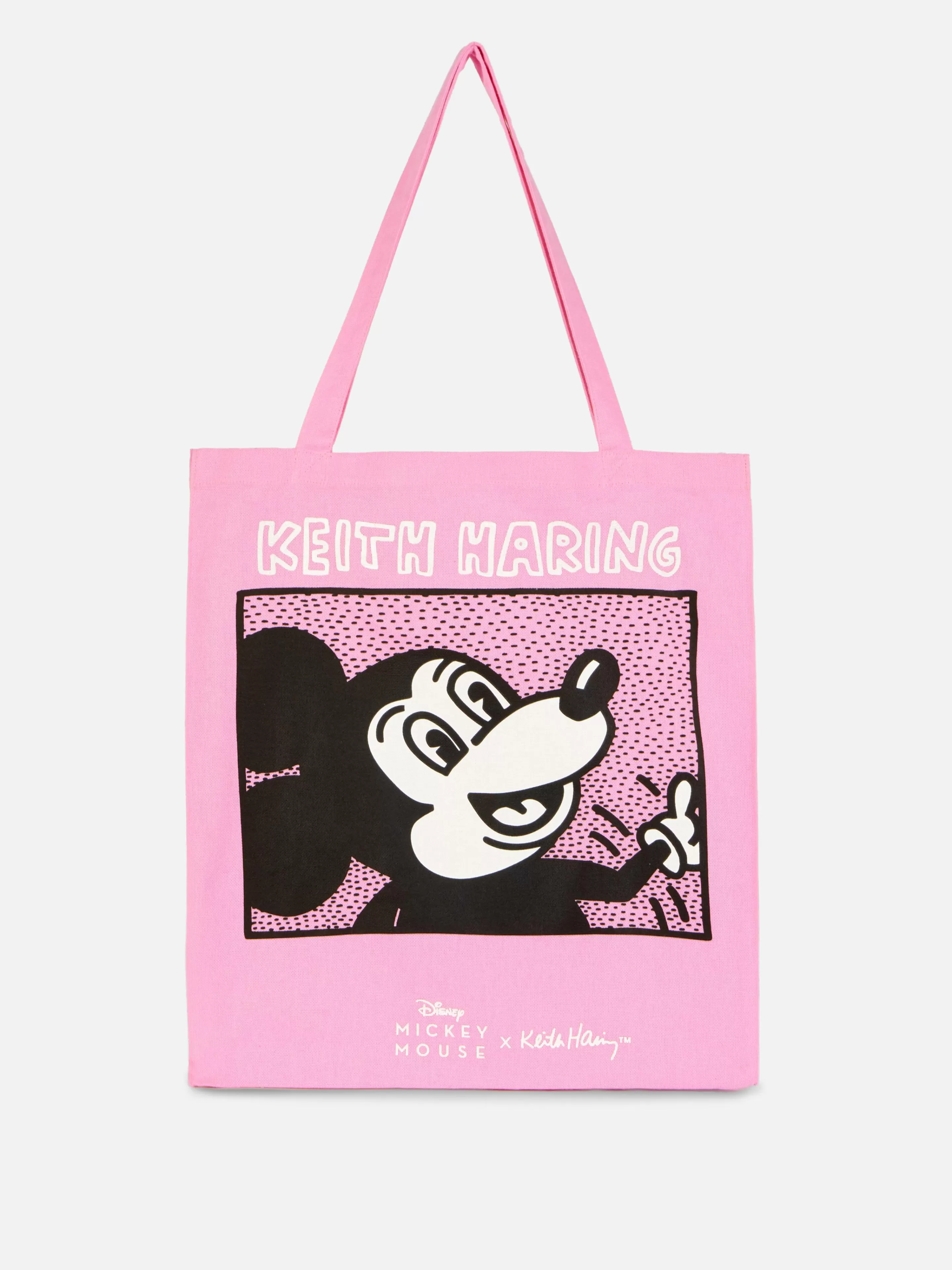 Primark Taschen Und Portemonnaies | „Disney“ Tragetasche Von Keith Haring Rosa