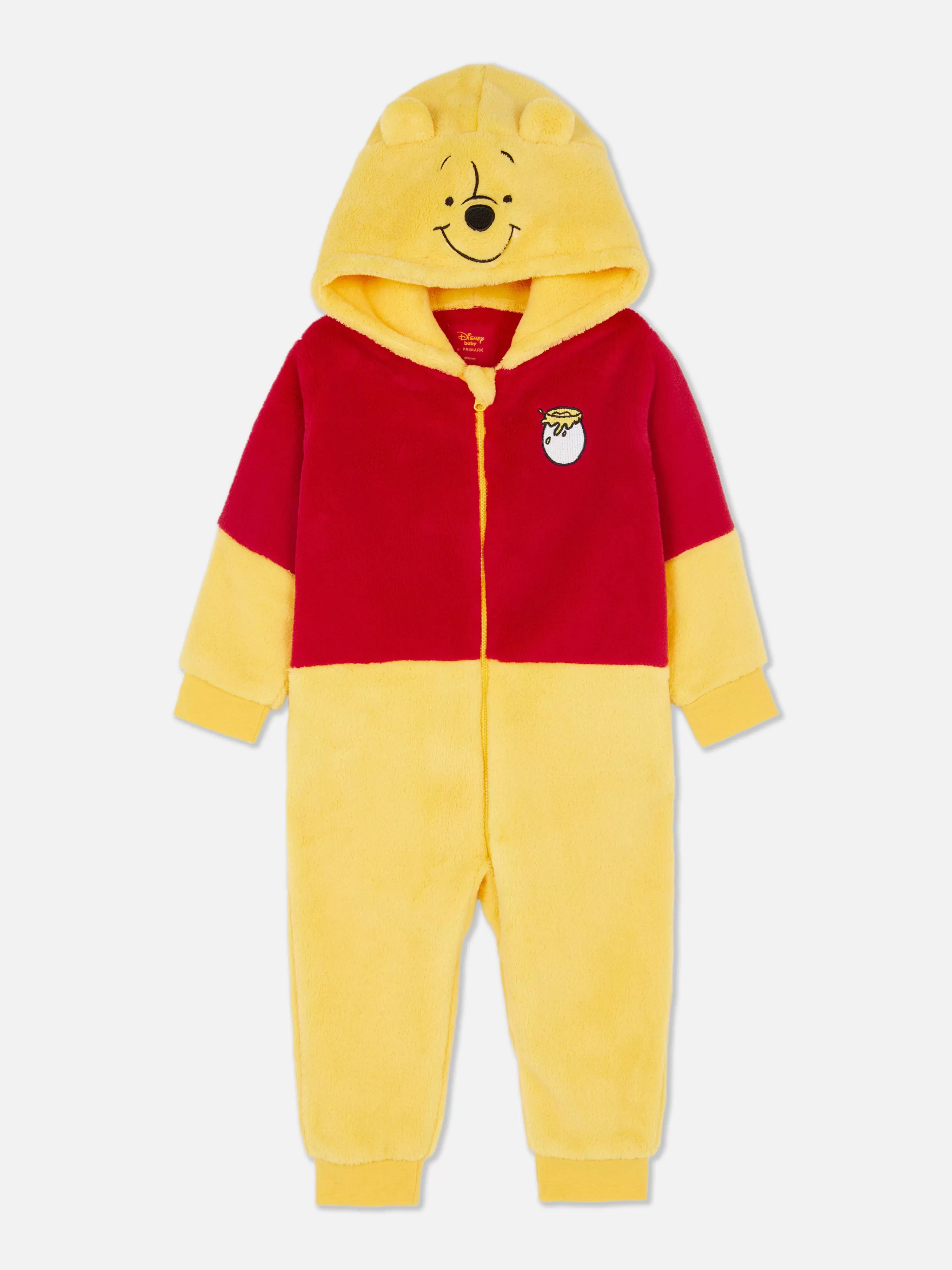 Primark Schlafanzüge Und Nachtwäsche | Schlafanzüge Und Nachtwäsche | „Disney Winnie Puuh“ Einteiler Für Babys Senffarben