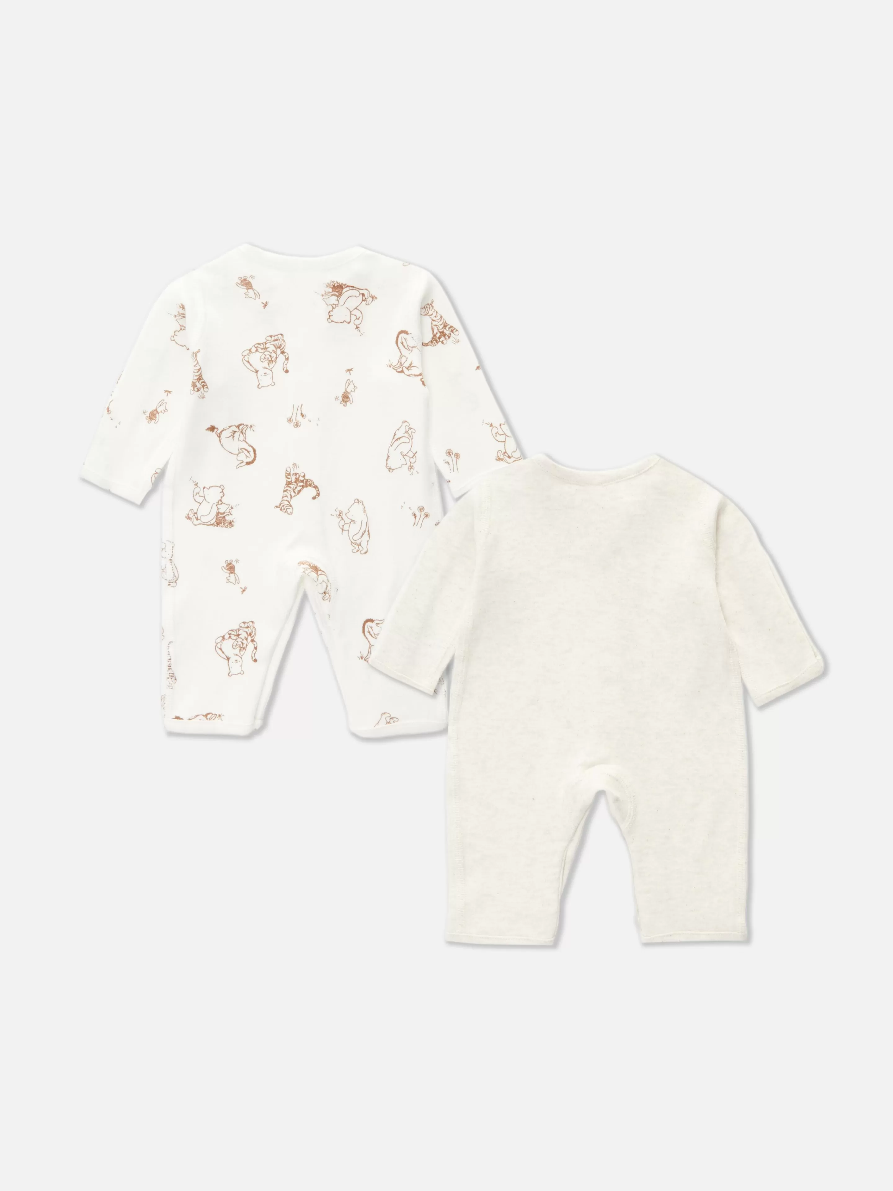 Primark Sets Und Outfits | „Disney Winnie Puuh“ Schlafanzüge, 2er-Pack Hellbeige