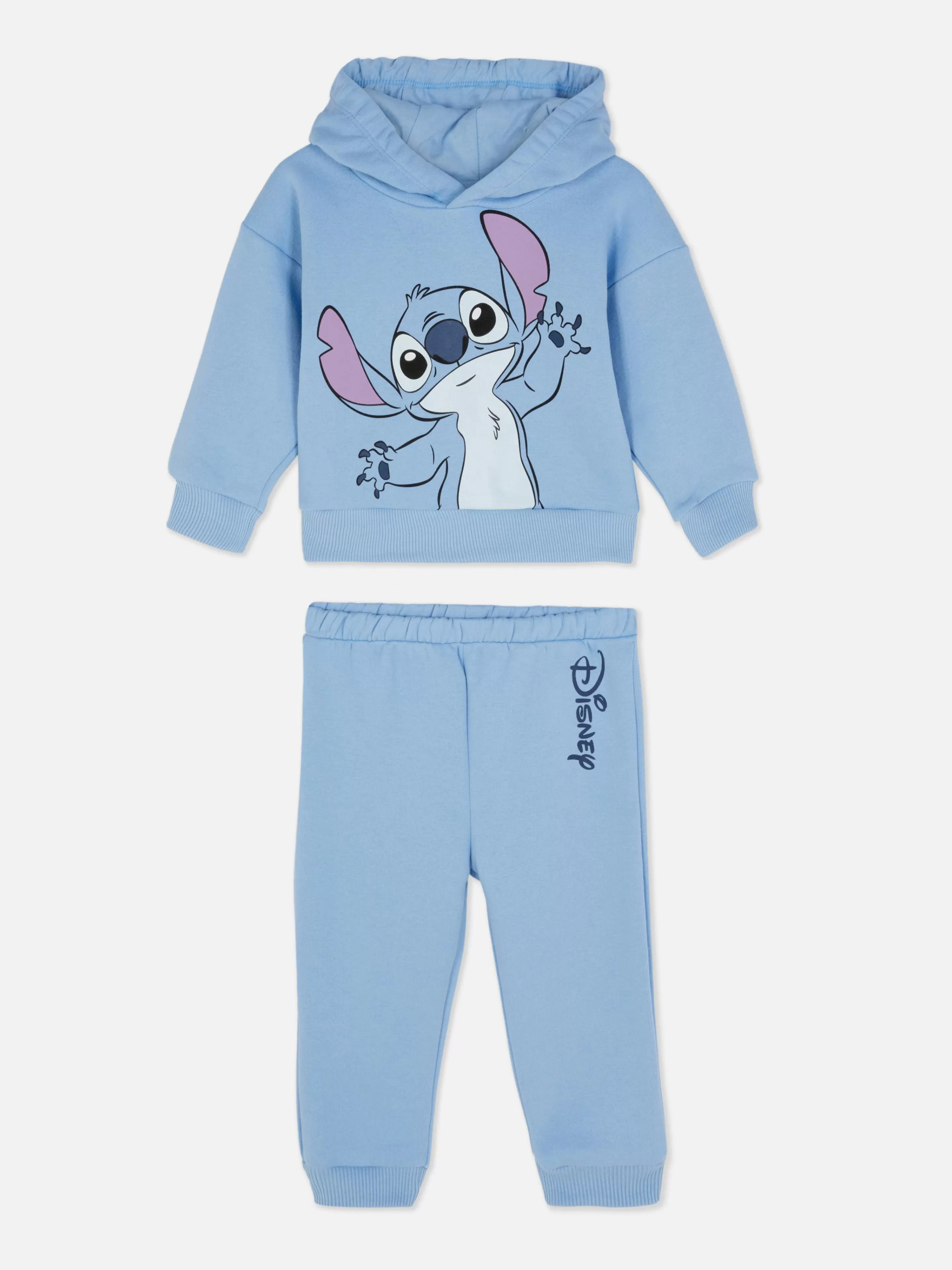 Primark Sets Und Outfits | „Disneys Stitch“ Hoodie Und Jogginghose Im Set Blau