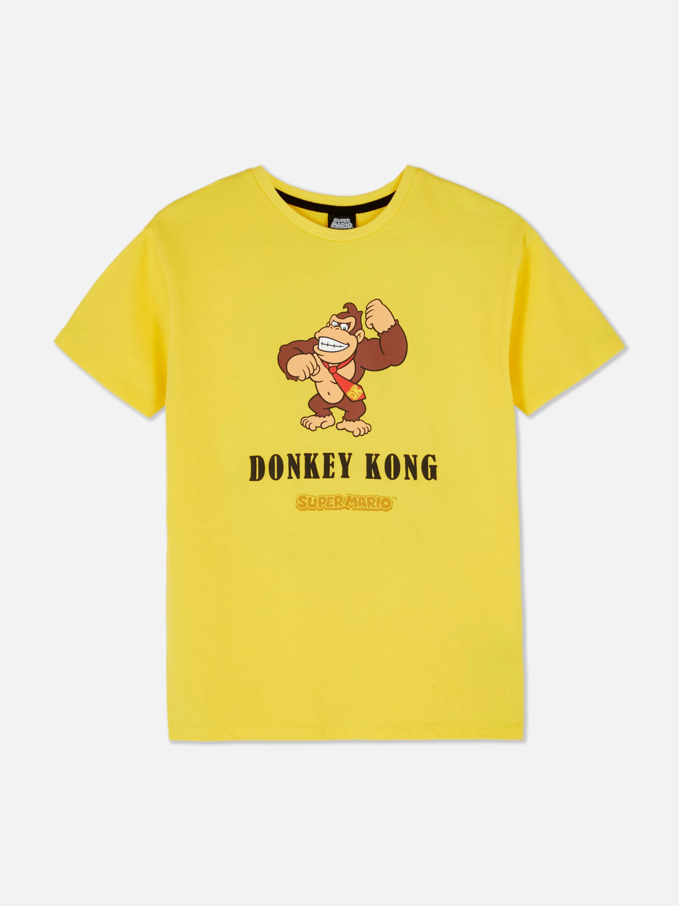 Primark Tops Und T-Shirts | „Donkey Kong“ T-Shirt Gelb