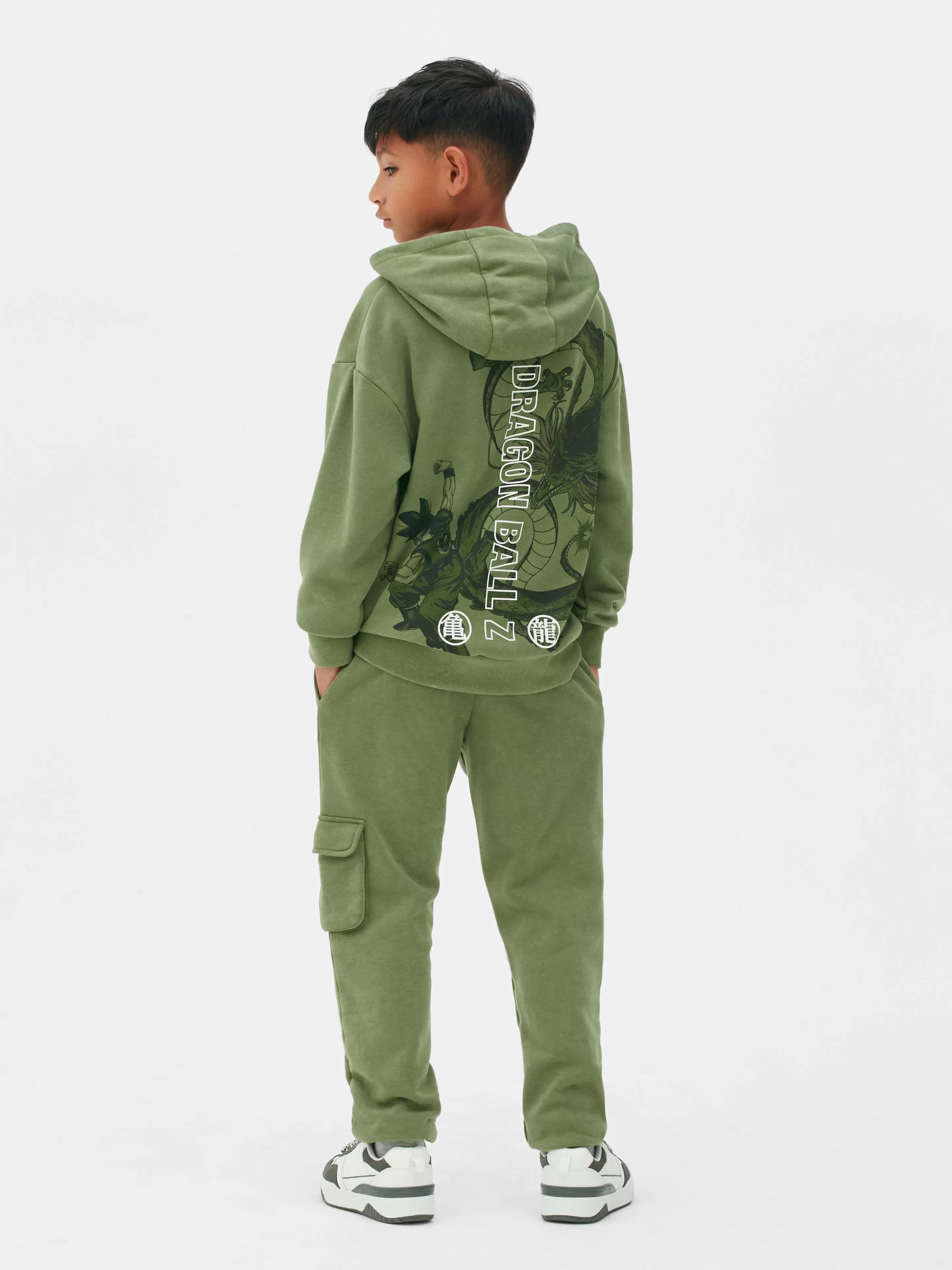 Primark Hoodies Und Sweatshirts | „Dragon Ball Z Shenlong“ Hoodie Khakifarben