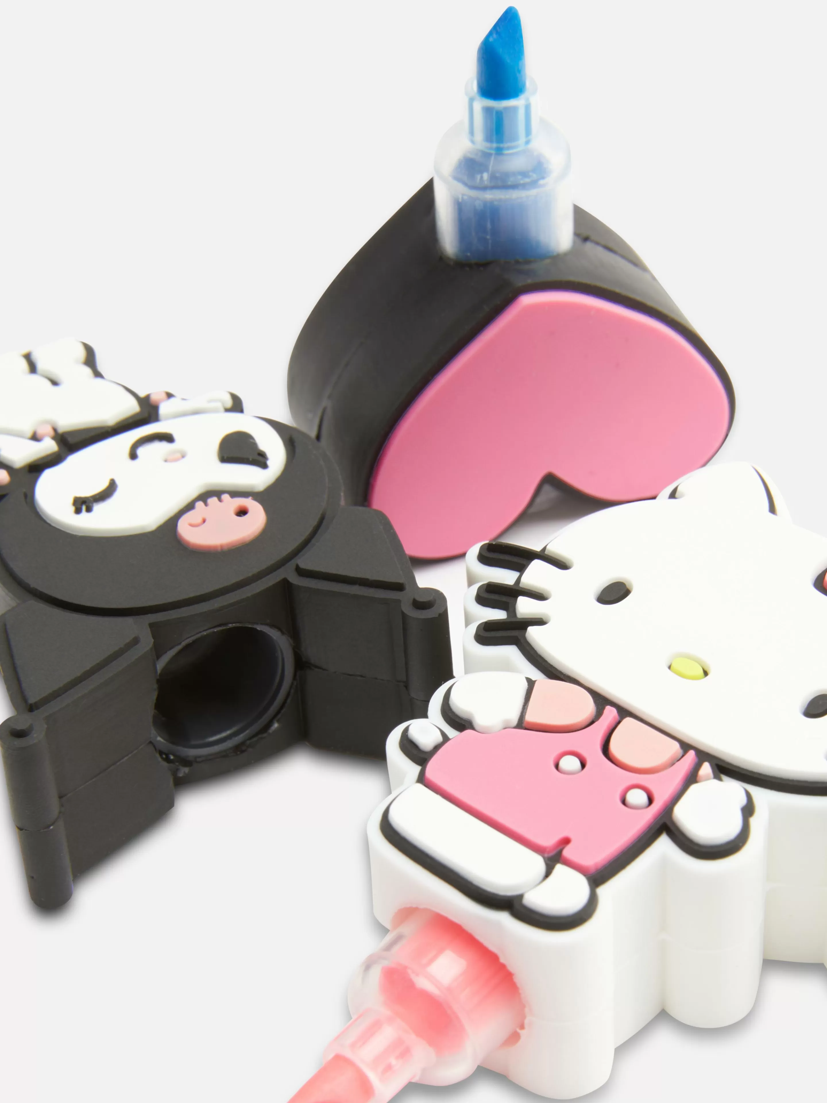 Primark Buntstifte | Duftende „Hello Kitty Und Kuromi“ Textmarker, 2er-Pack Rot