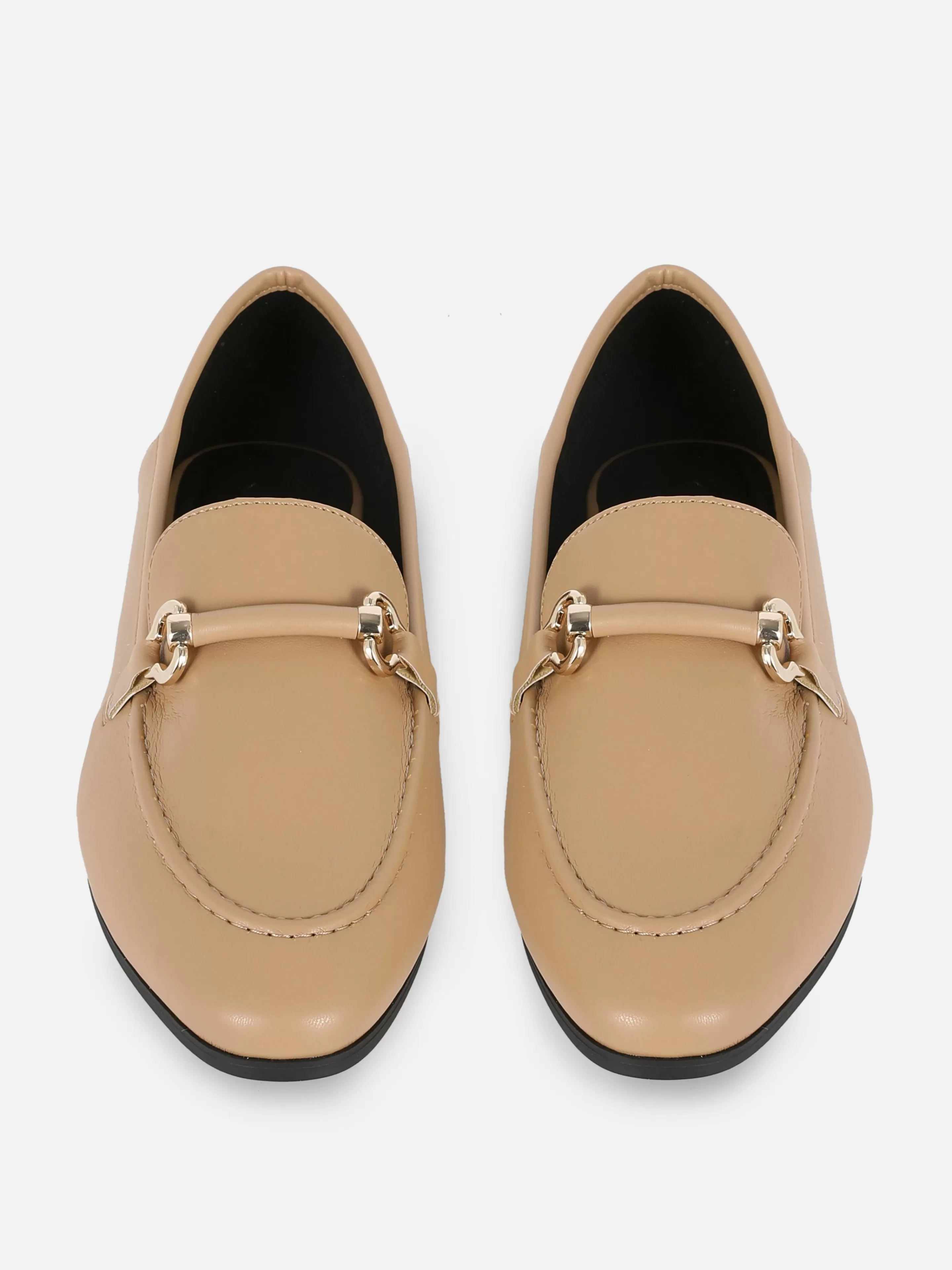 Primark Flache Schuhe | Elegante Loafer Mit Trense Braun