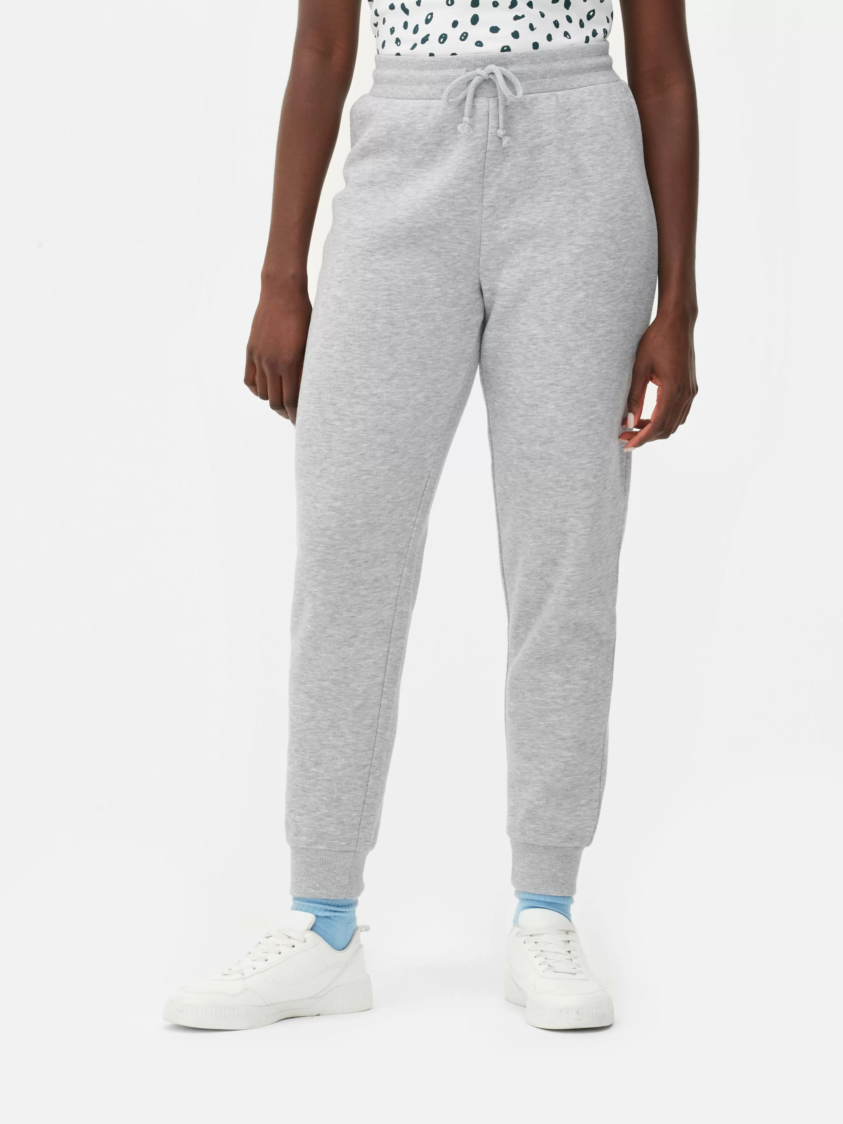 Primark Loungewear | Jogginghosen | Eng Geschnittene Jogginghose Grau meliert