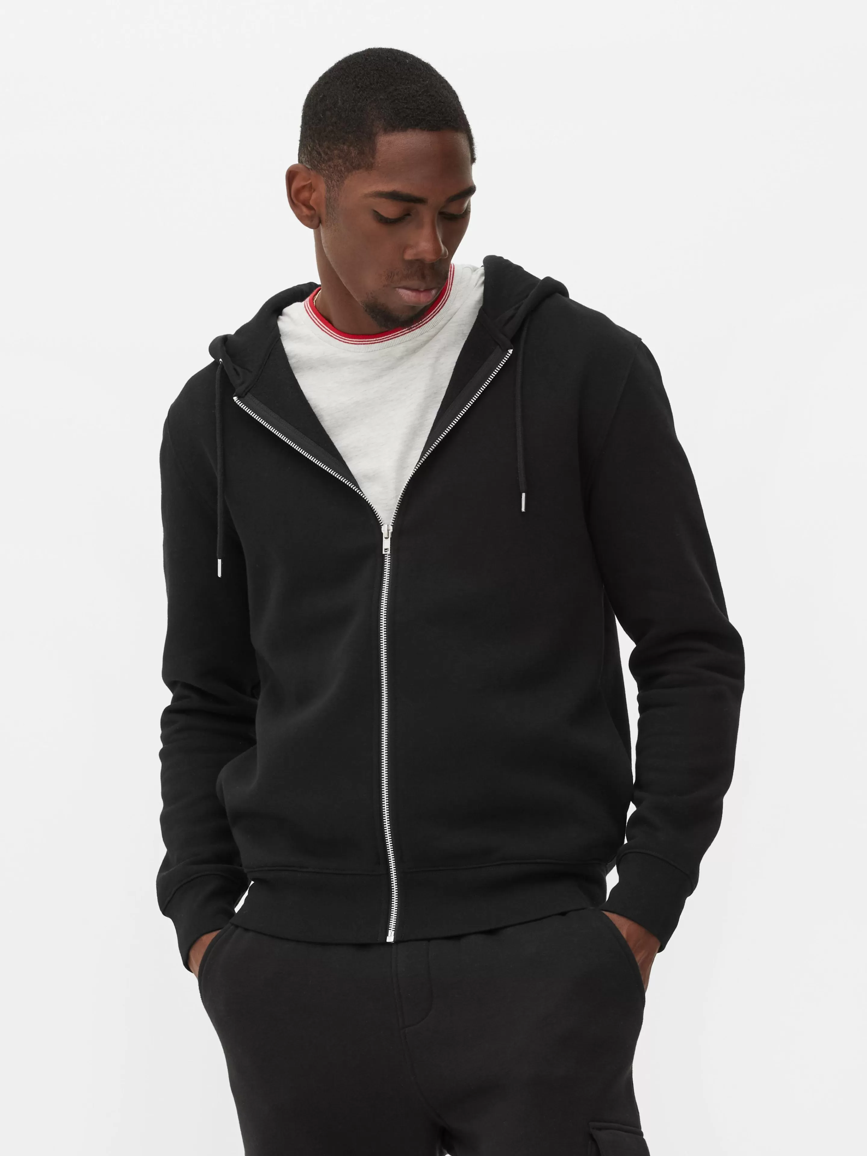 Primark Hoodies Und Sweatshirts | Essential Hoodie Mit Reißverschluss Schwarz