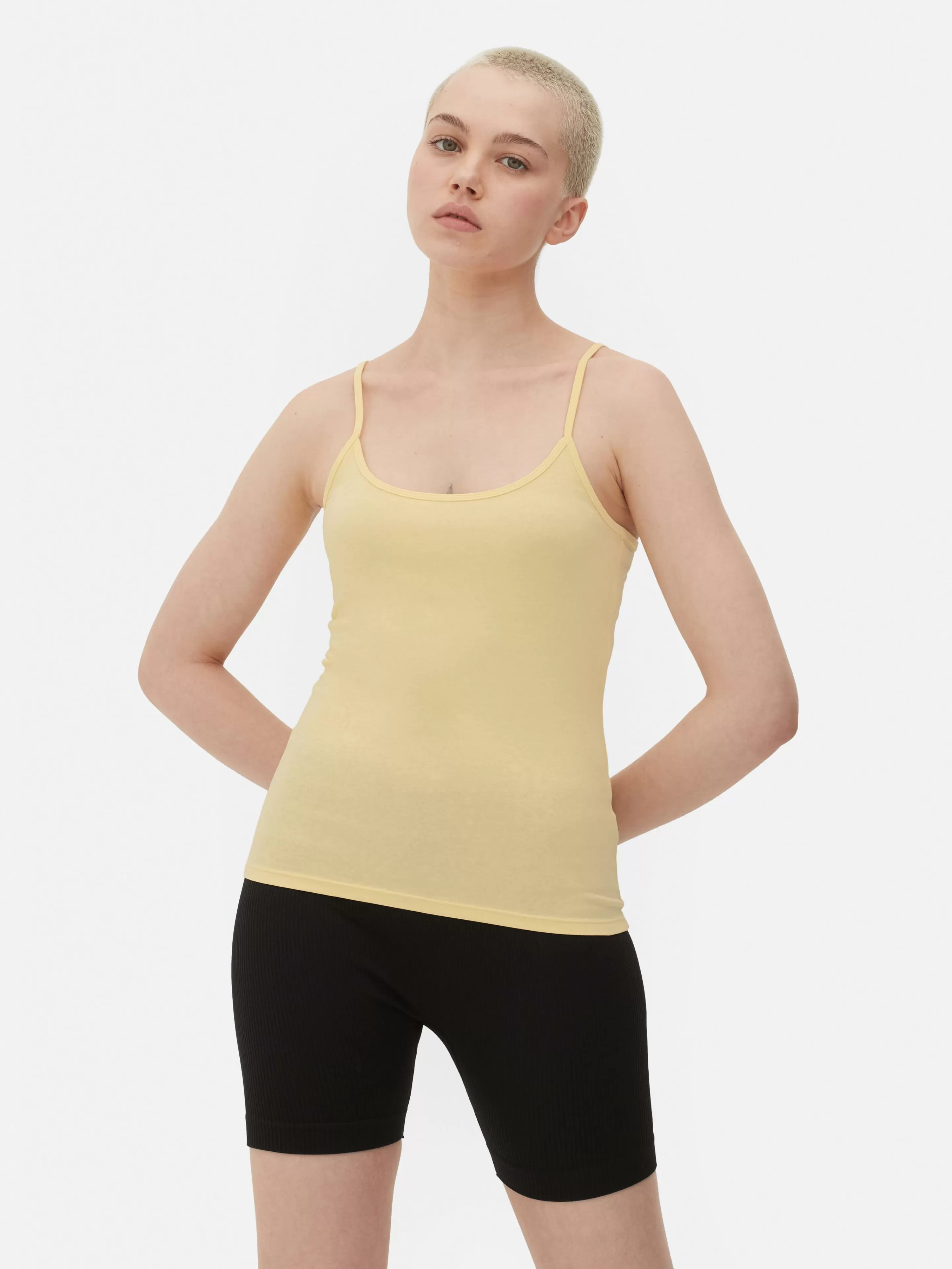 Primark Tops Und T-Shirts | Essential-Camisole Mit Stretch Gelb