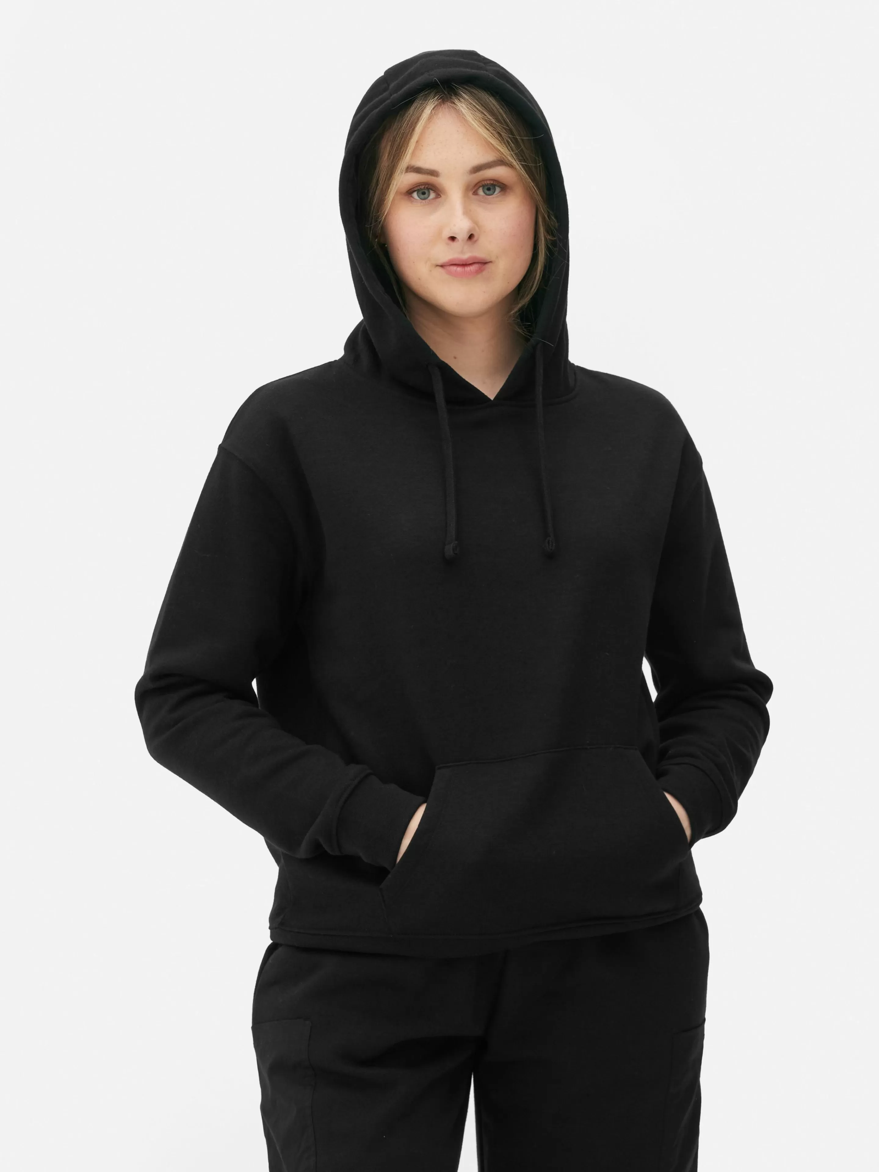 Primark Loungewear | Hoodies Und Sweatshirts | Essential-Hoodie Mit Kordelzug Schwarz