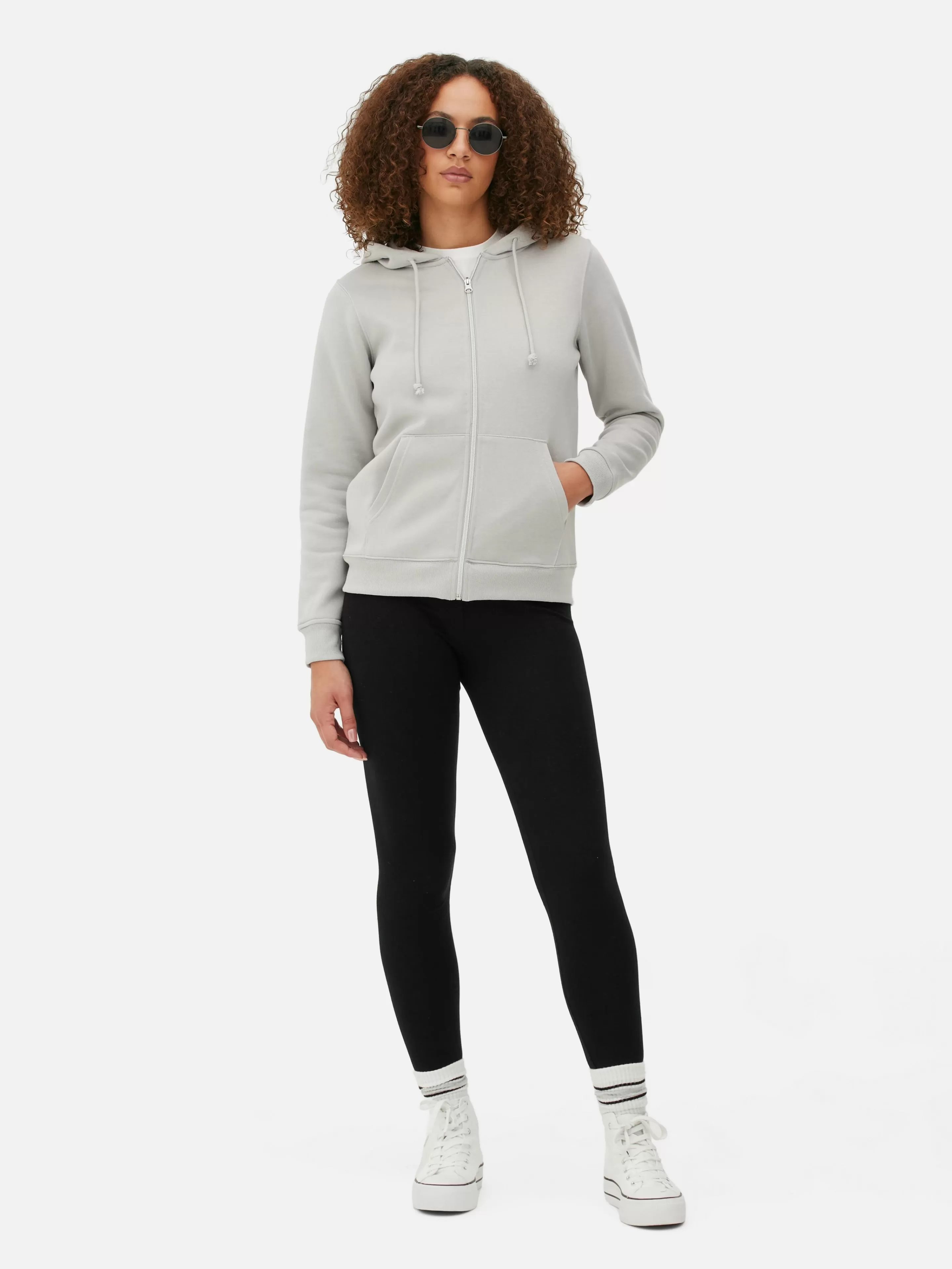 Primark Hoodies Und Sweatshirts | Essential-Hoodie Mit Reißverschluss Grau