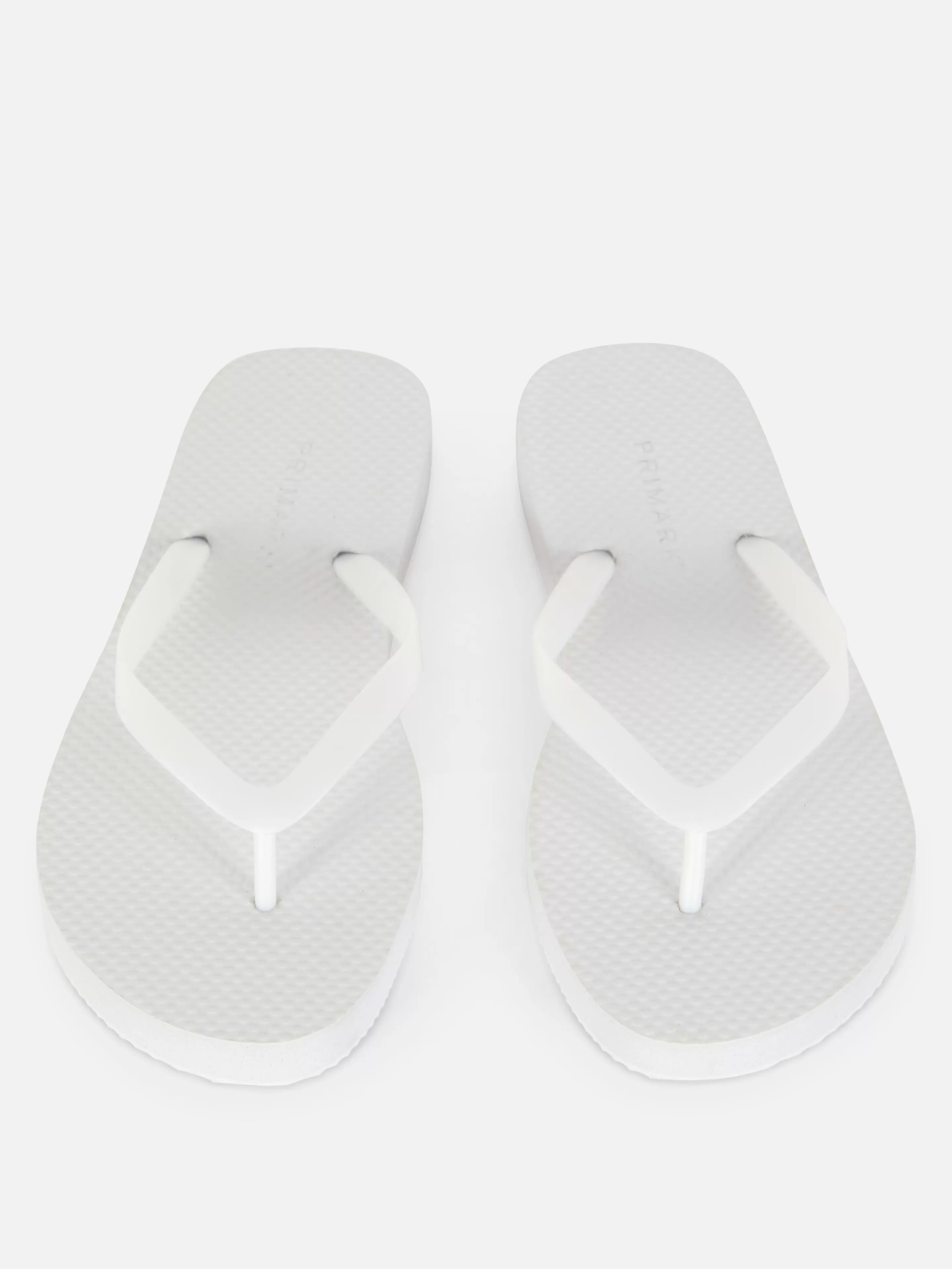 Primark Flipflops Und Badesandalen | Flache Basic Flipflops Weiß