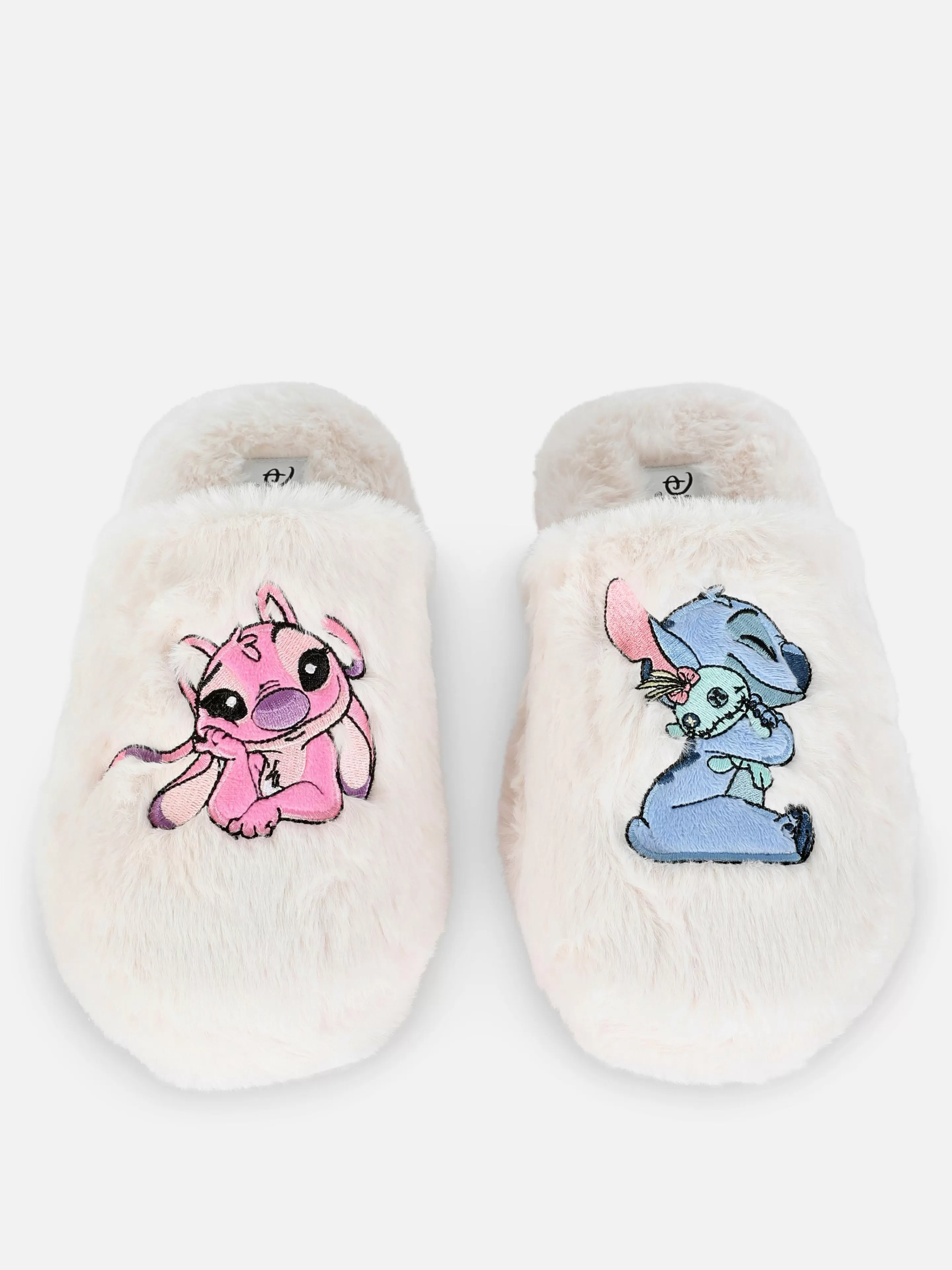 Primark Hausschuhe | Hausschuhe | Flauschige „Disney Stitch“ Hausschuhe Beige