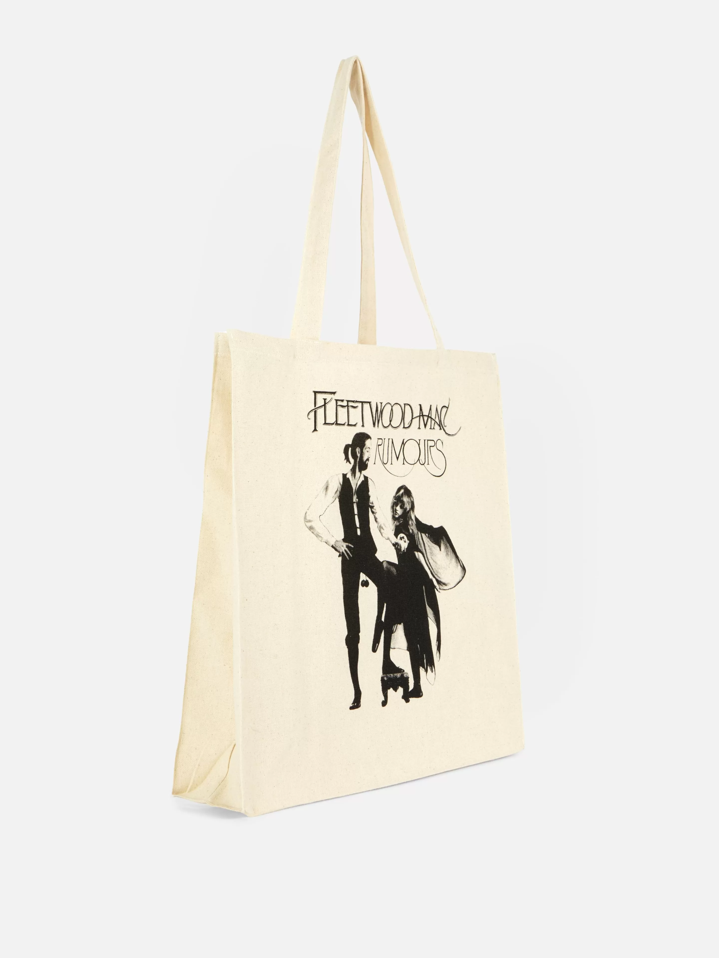 Primark Reiseaccessoires | „Fleetwood Mac“ Canvas-Beutel Naturfarben