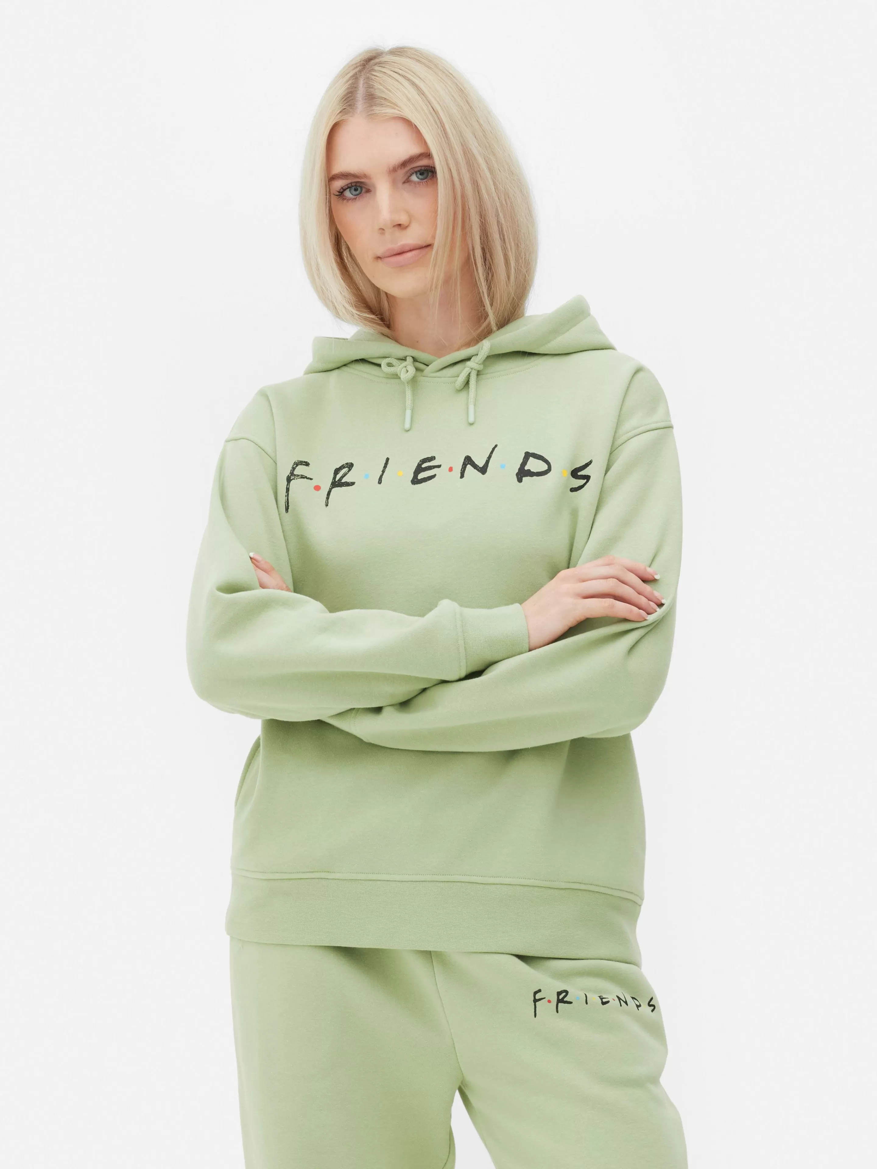 Primark Hoodies Und Sweatshirts | „Friends“ Hoodie Zum Kombinieren Grün