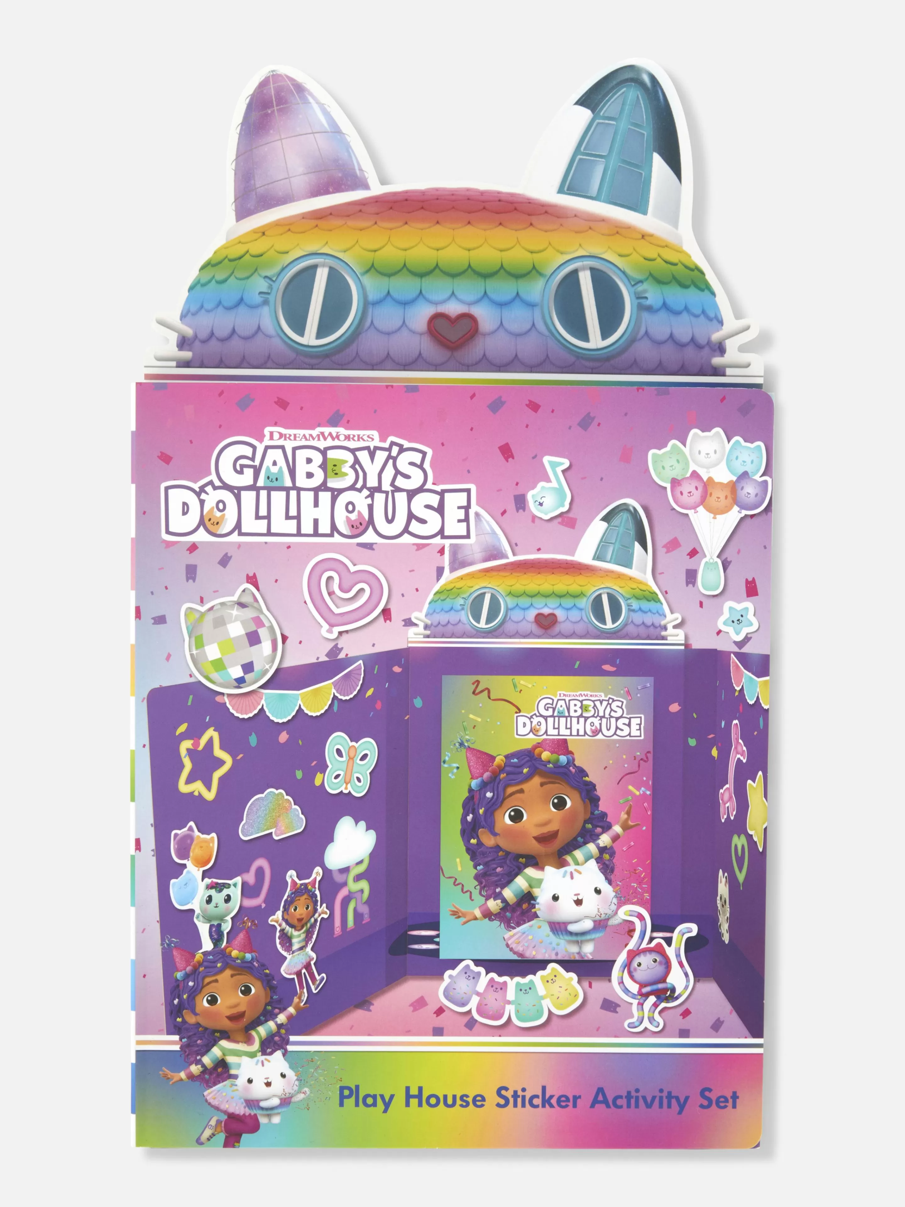 Primark Basteln Und Handarbeiten | „Gabby's Dollhouse“ Sticker-Set Blau