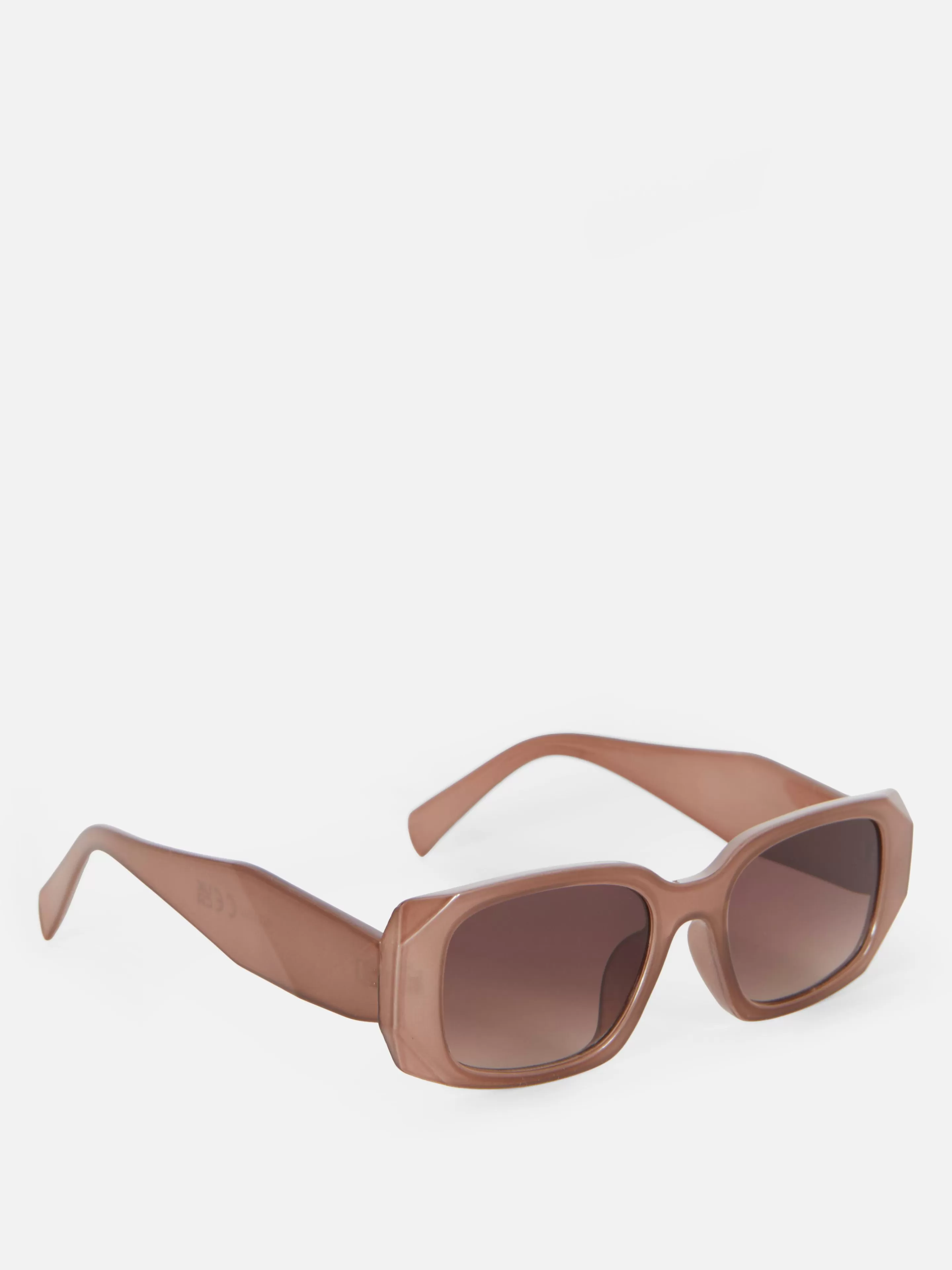 Primark Sonnenbrillen | Geometrische Sonnenbrille Mit Getönten Gläsern Braun