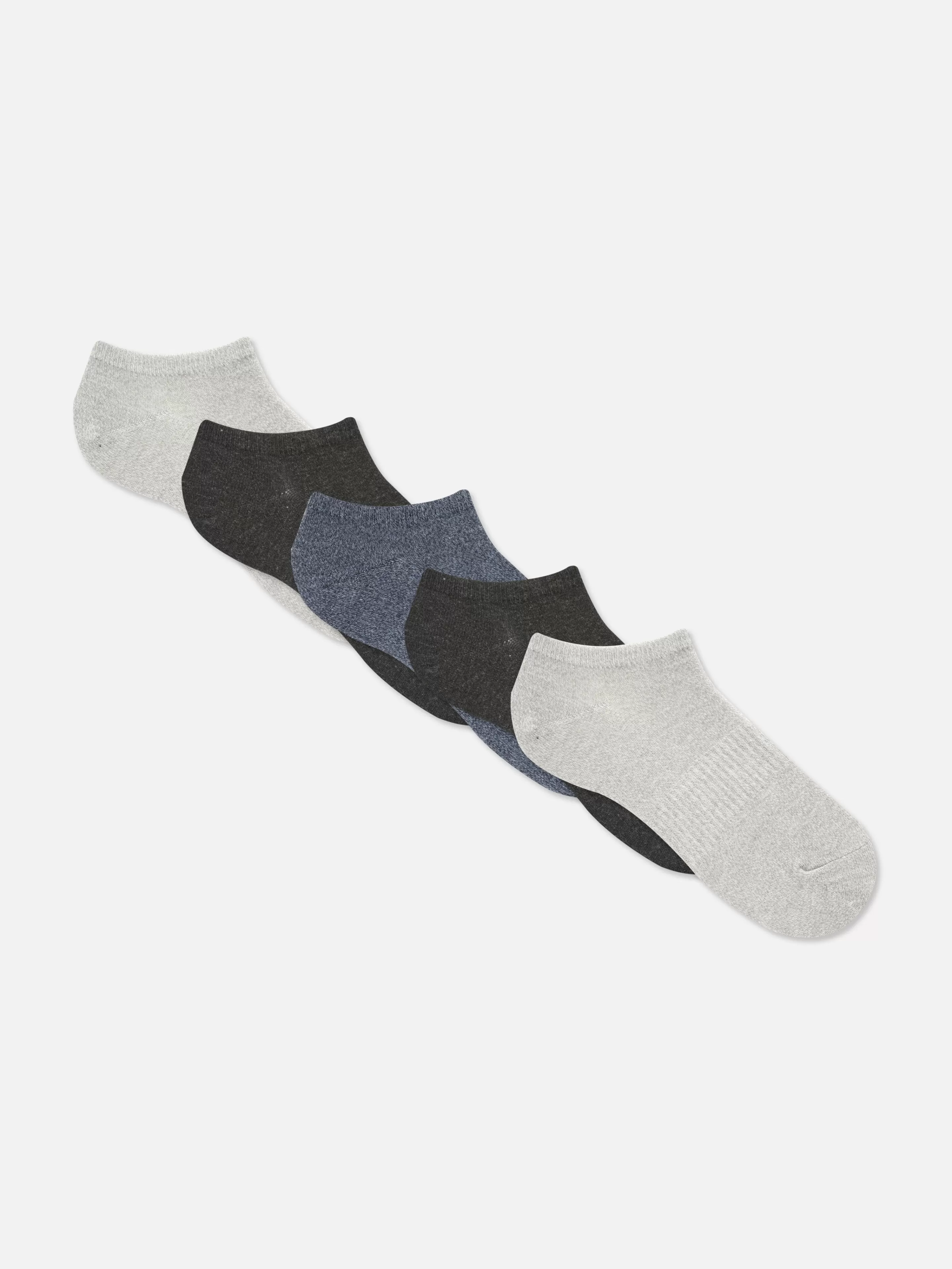 Primark Socken | Gerippte Sneakersocken, 5er-Pack Multi