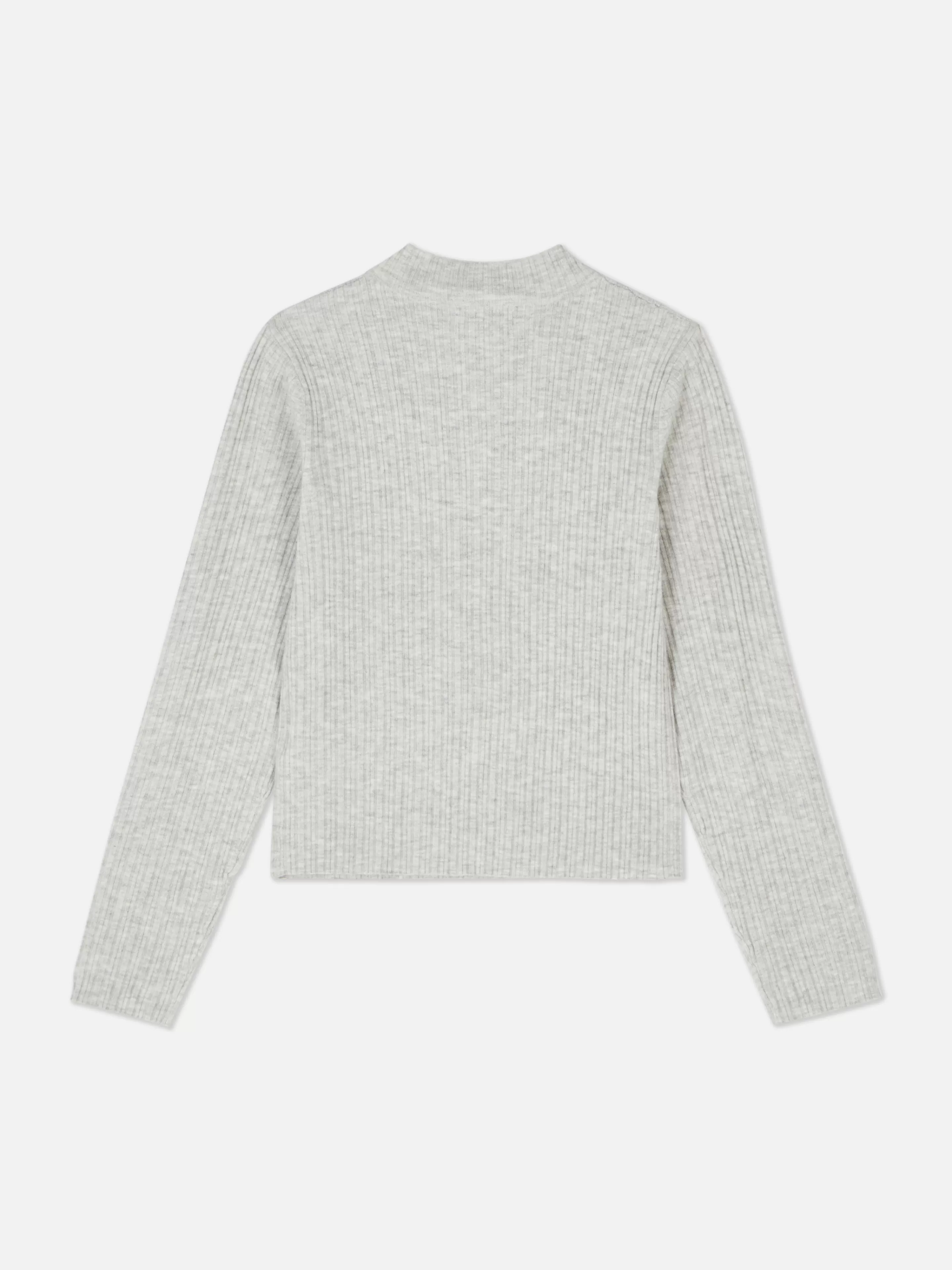 Primark Pullover Und Cardigans | Gerippter Rollkragenpullover Grau