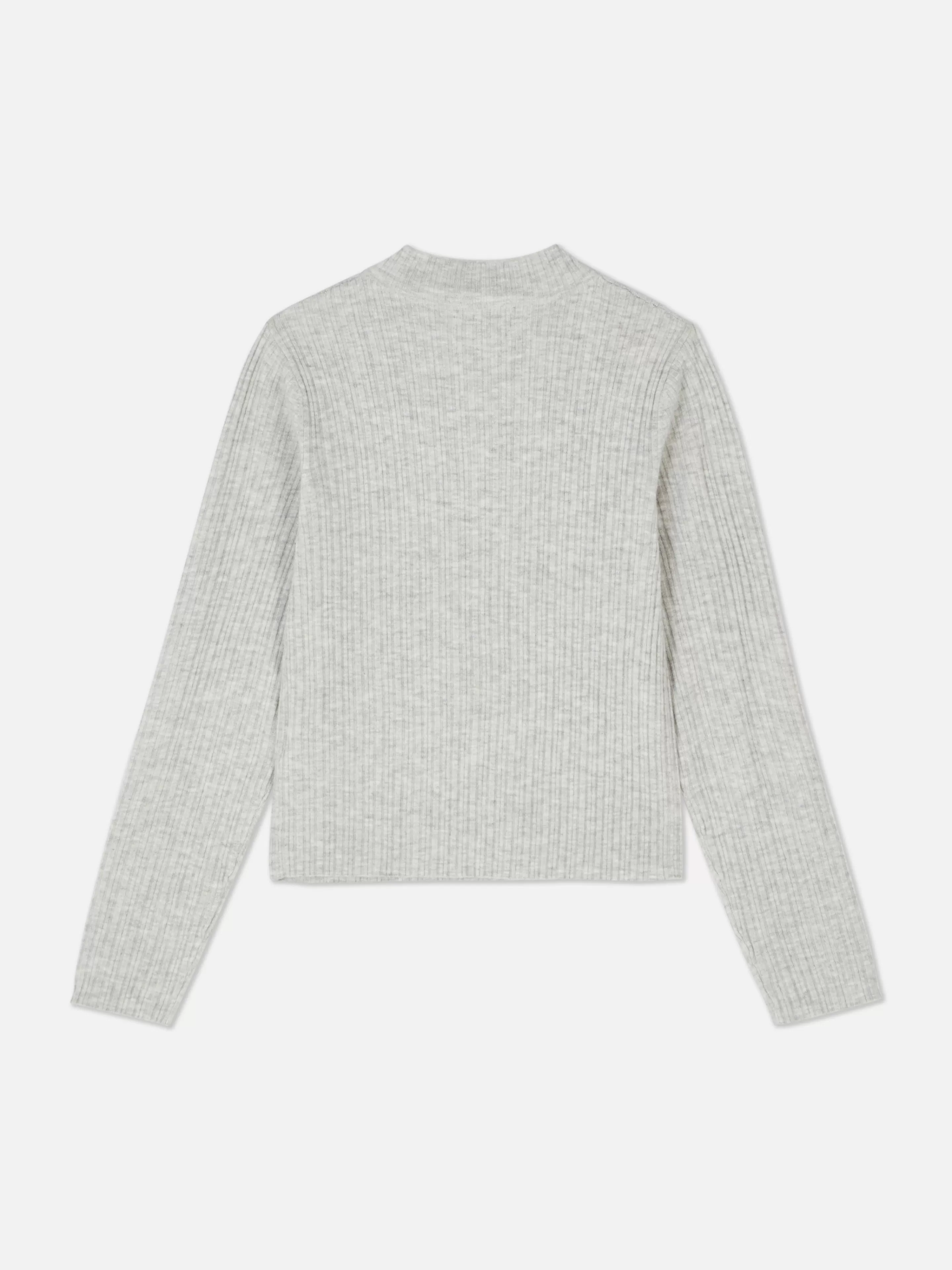 Primark Pullover Und Cardigans | Gerippter Rollkragenpullover Grau