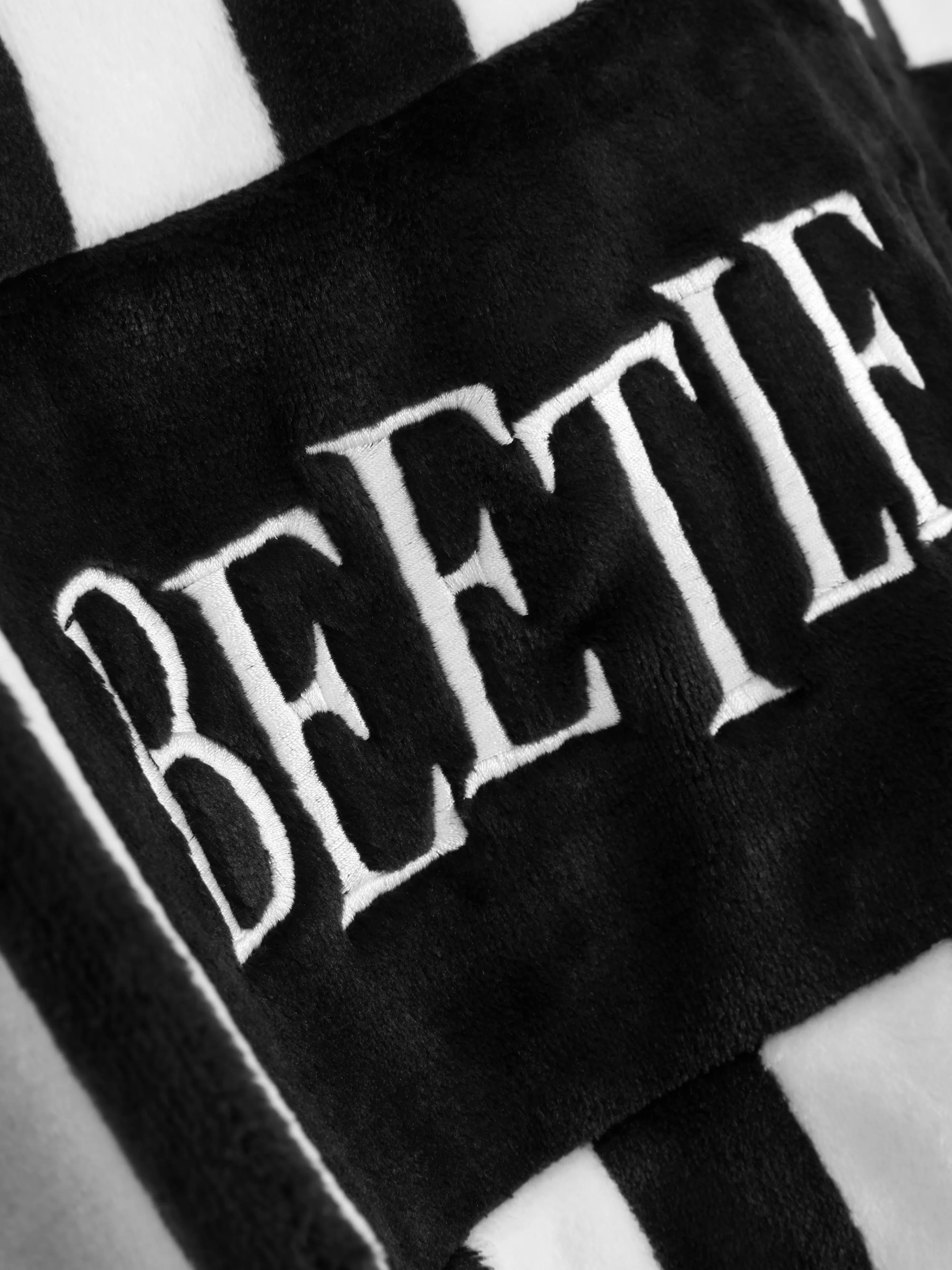 Primark Beetlejuice | Halloween Alle | Gestreifter „Beetlejuice“ Snuddie Für Damen Schwarz