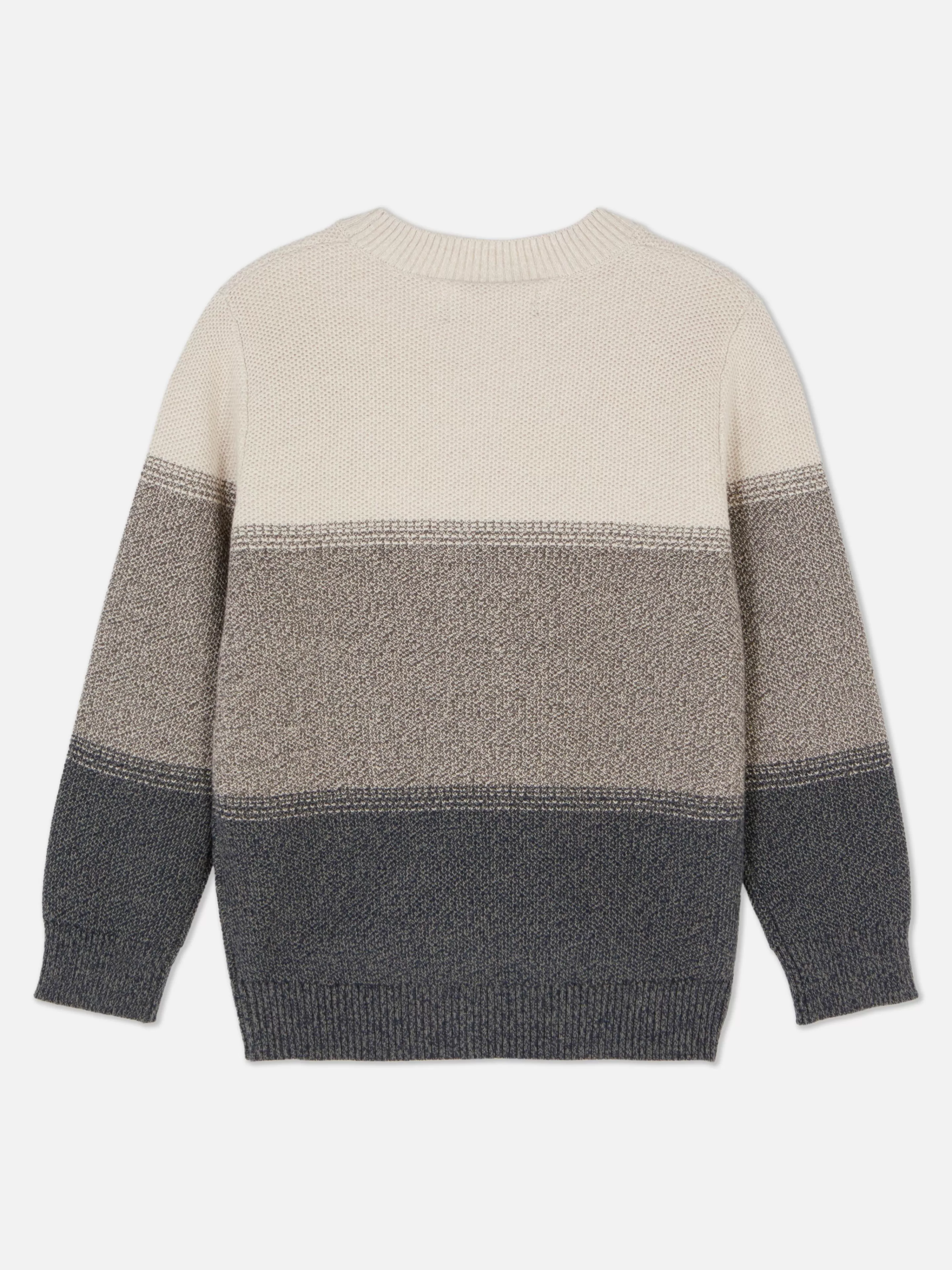 Primark Pullover Und Cardigans | Gestreifter Strickpullover Steinfarben