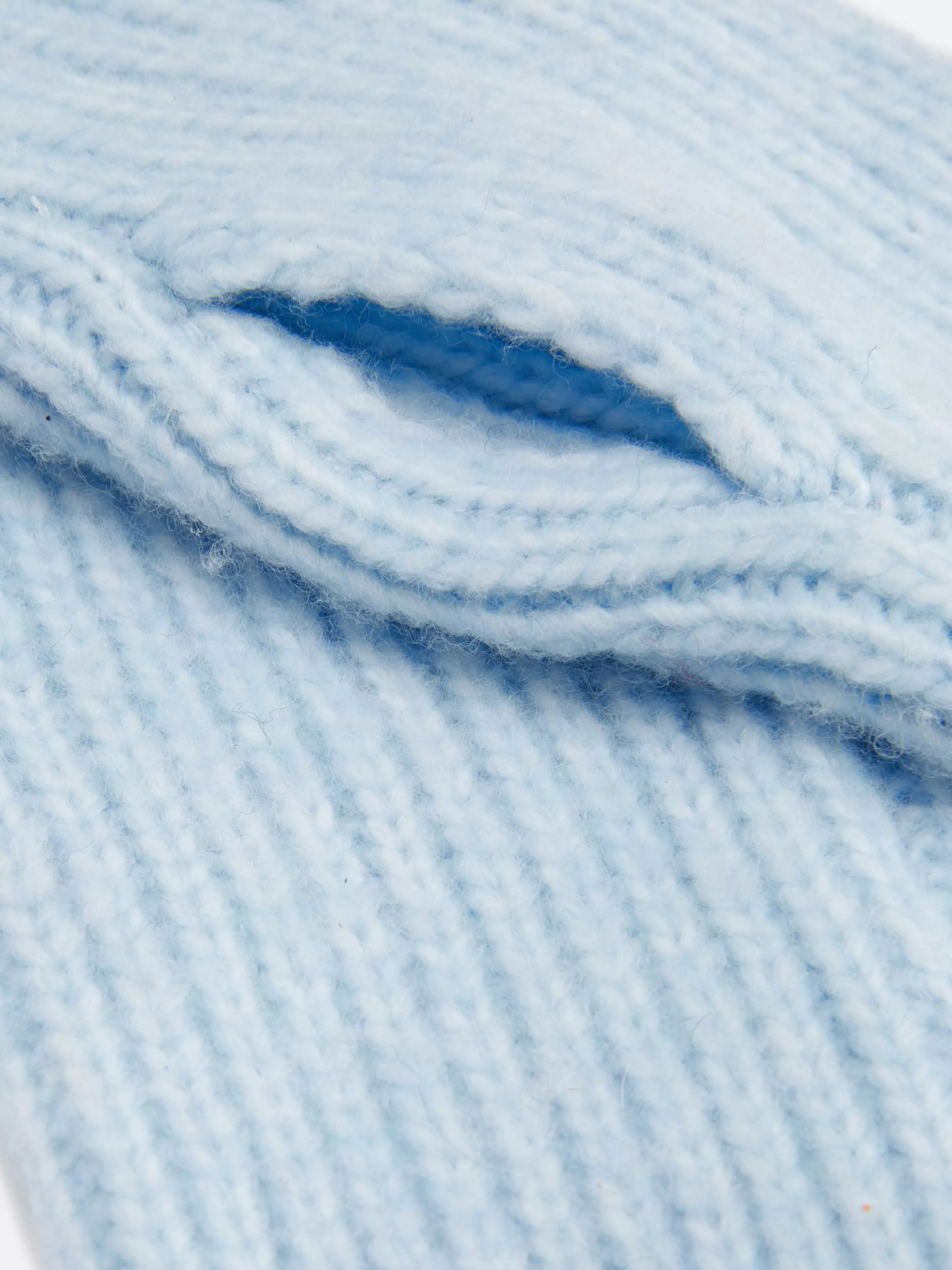 Primark Mützen, Handschuhe Und Schals | Gestrickte Handstulpen Blau