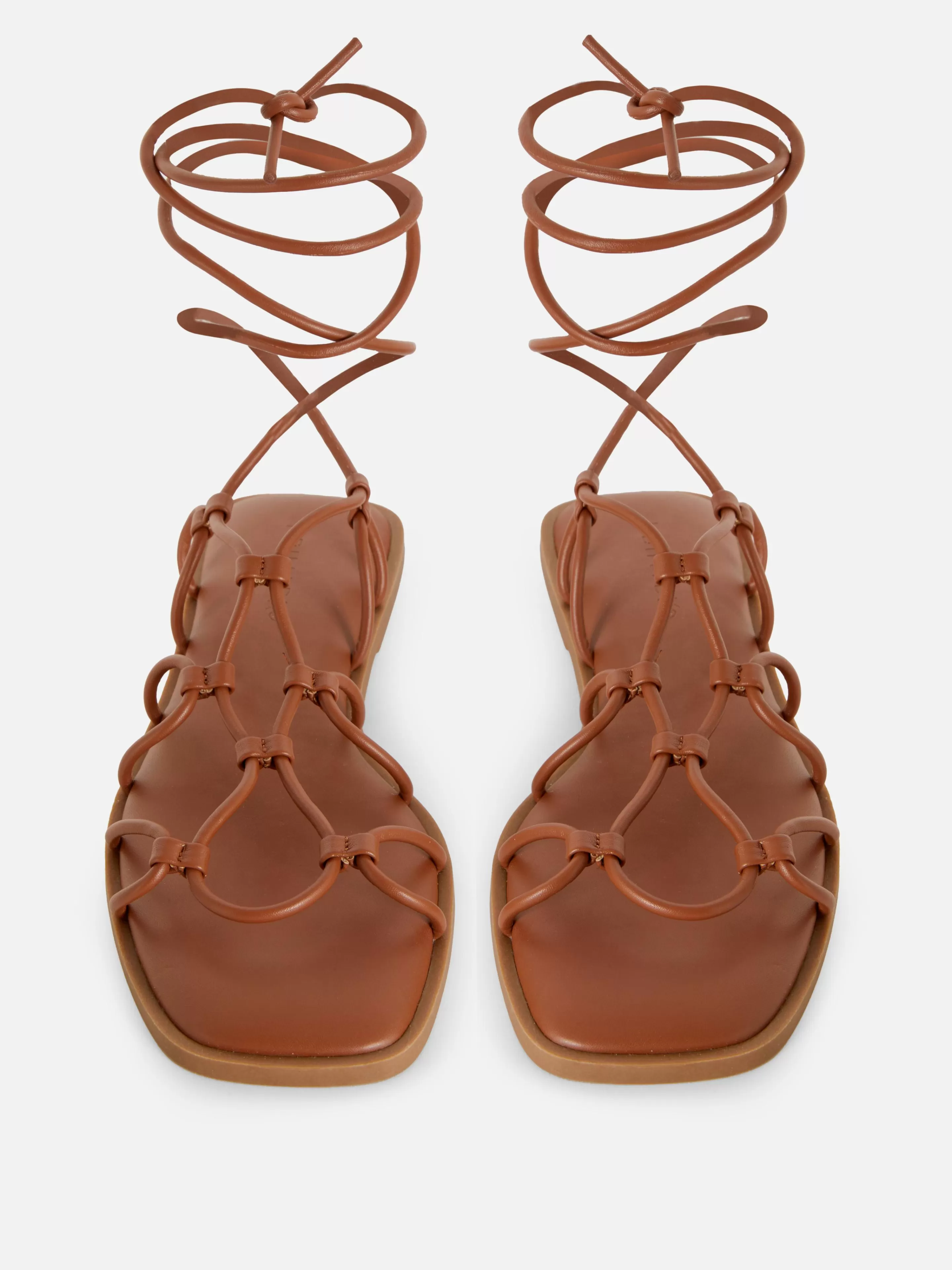 Primark Sandalen | Gladiatorensandalen Mit Riemchen Braun