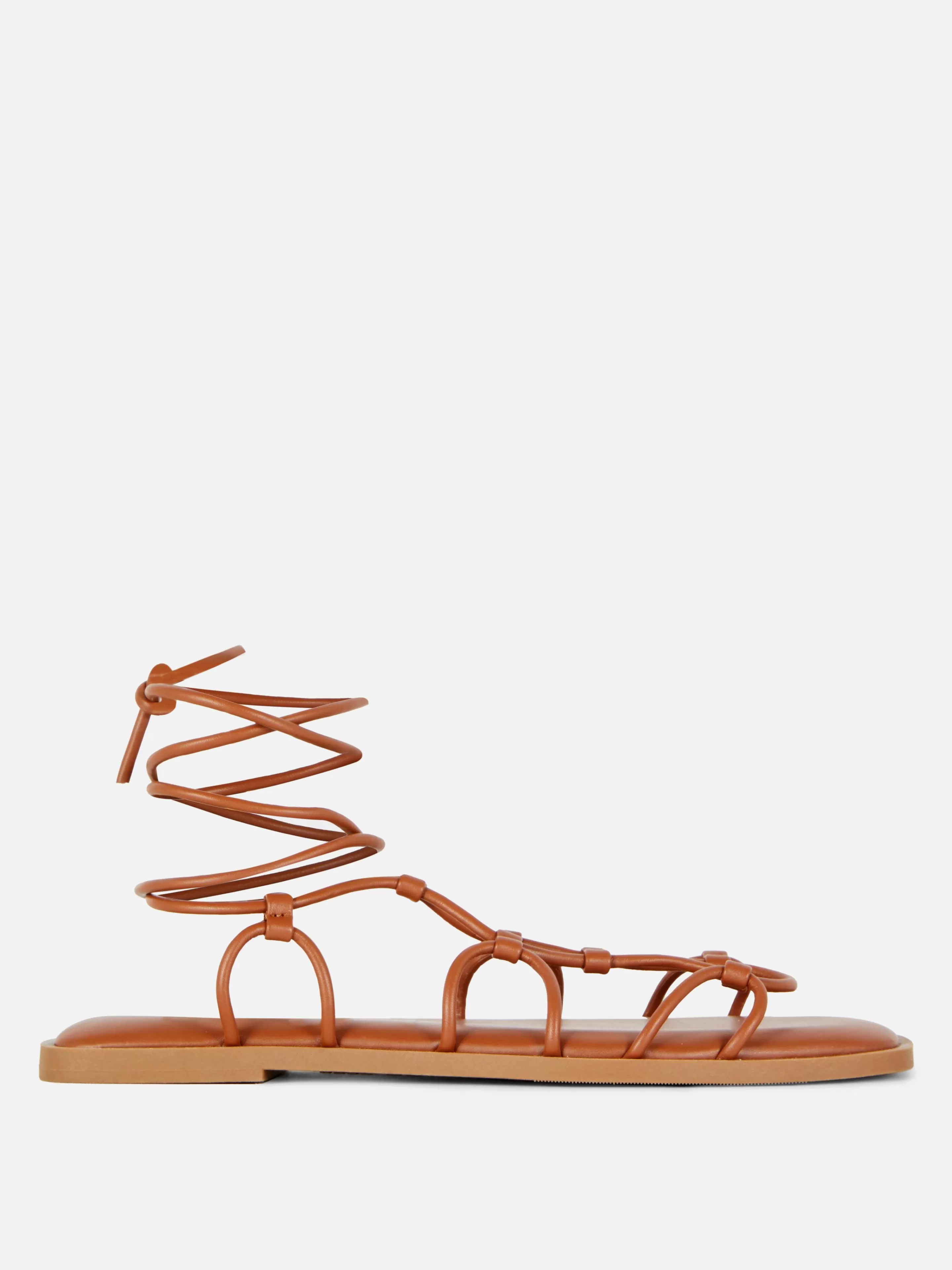 Primark Sandalen | Gladiatorensandalen Mit Riemchen Braun