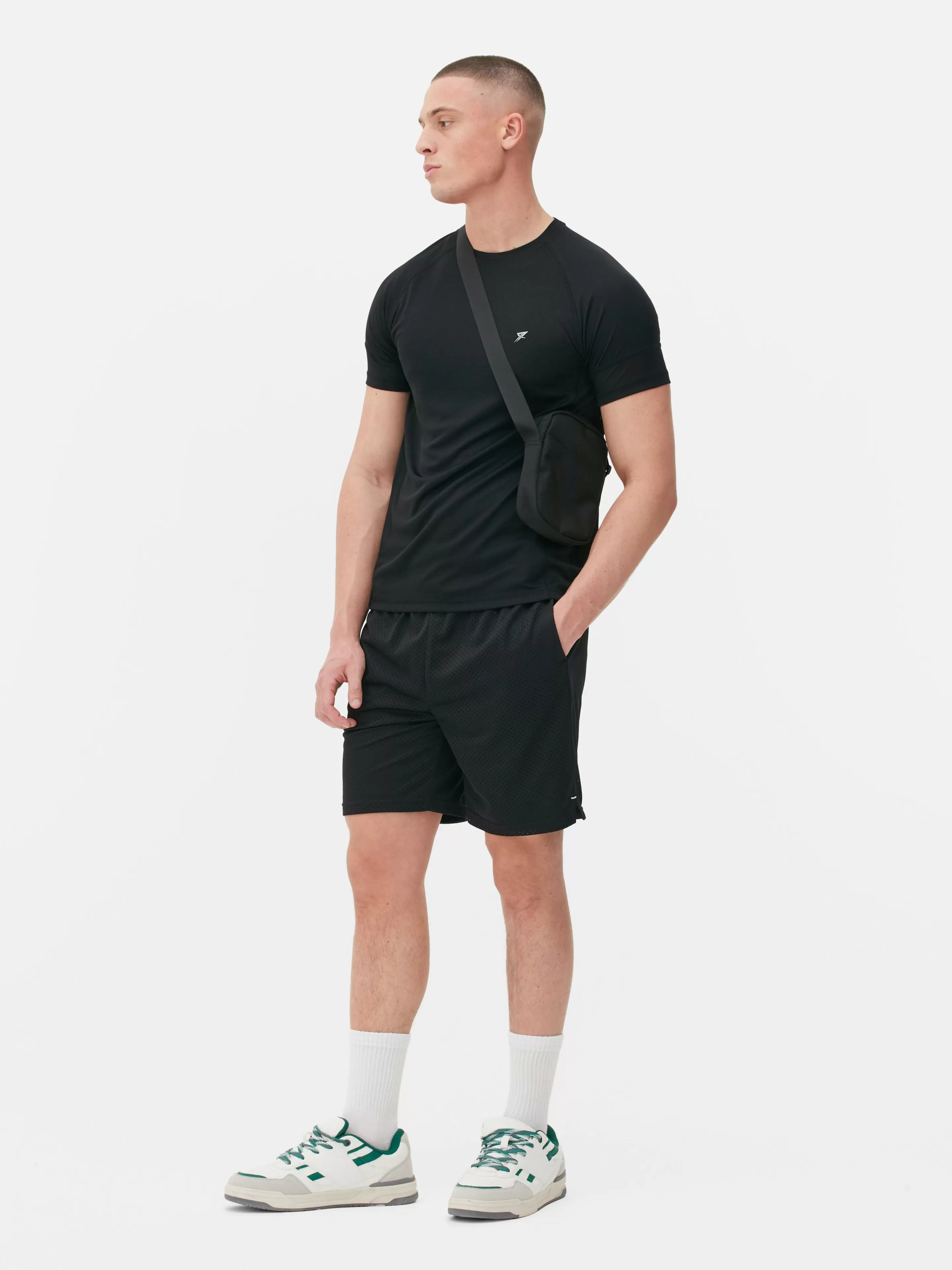 Primark Sportbekleidung | Tops Und T-Shirts | Gym-T-Shirt Schwarz