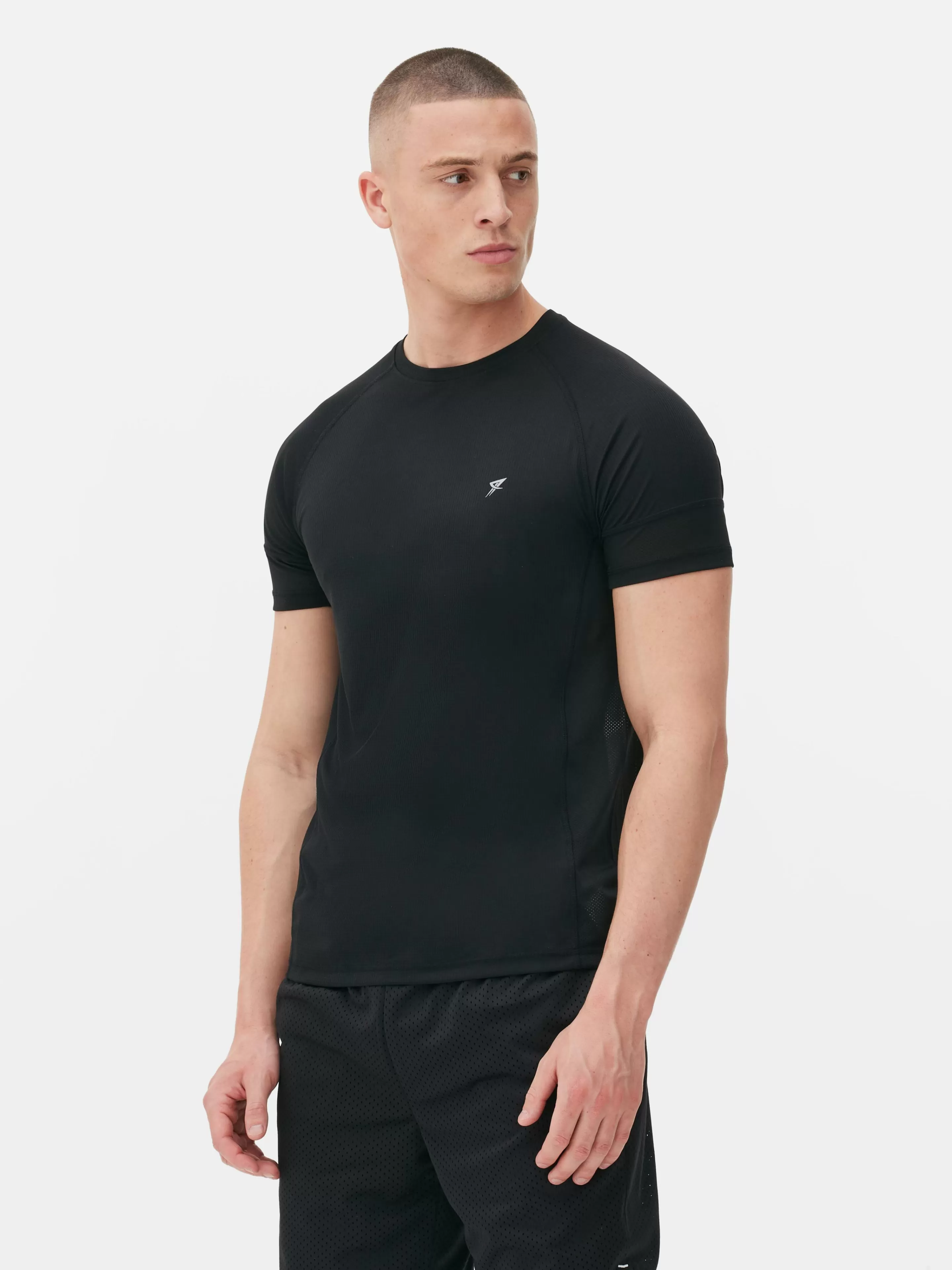 Primark Sportbekleidung | Tops Und T-Shirts | Gym-T-Shirt Schwarz