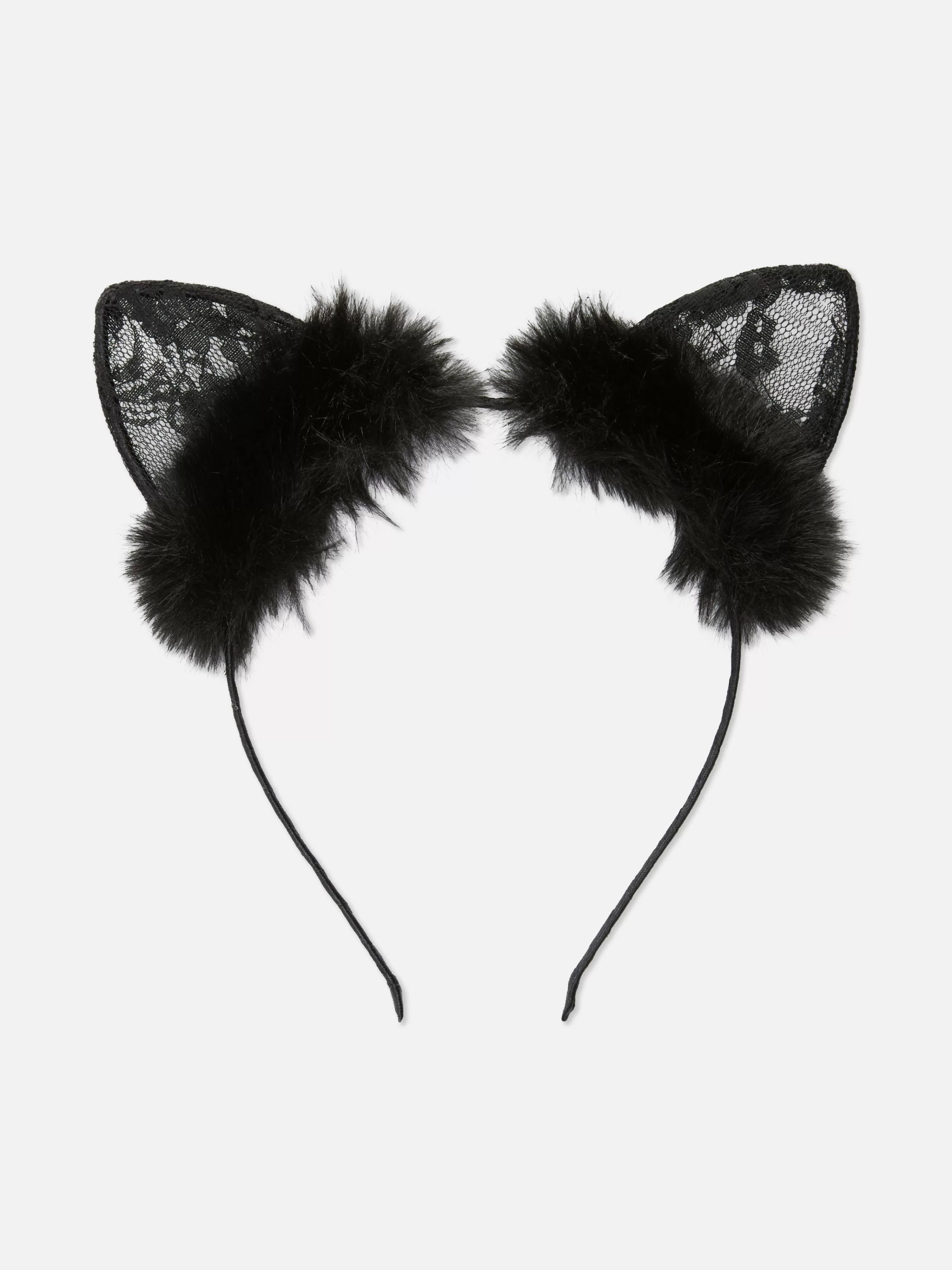 Primark Halloween-Accessoires | Halloween Alle | Halloween-Katzenohren Aus Spitze Schwarz