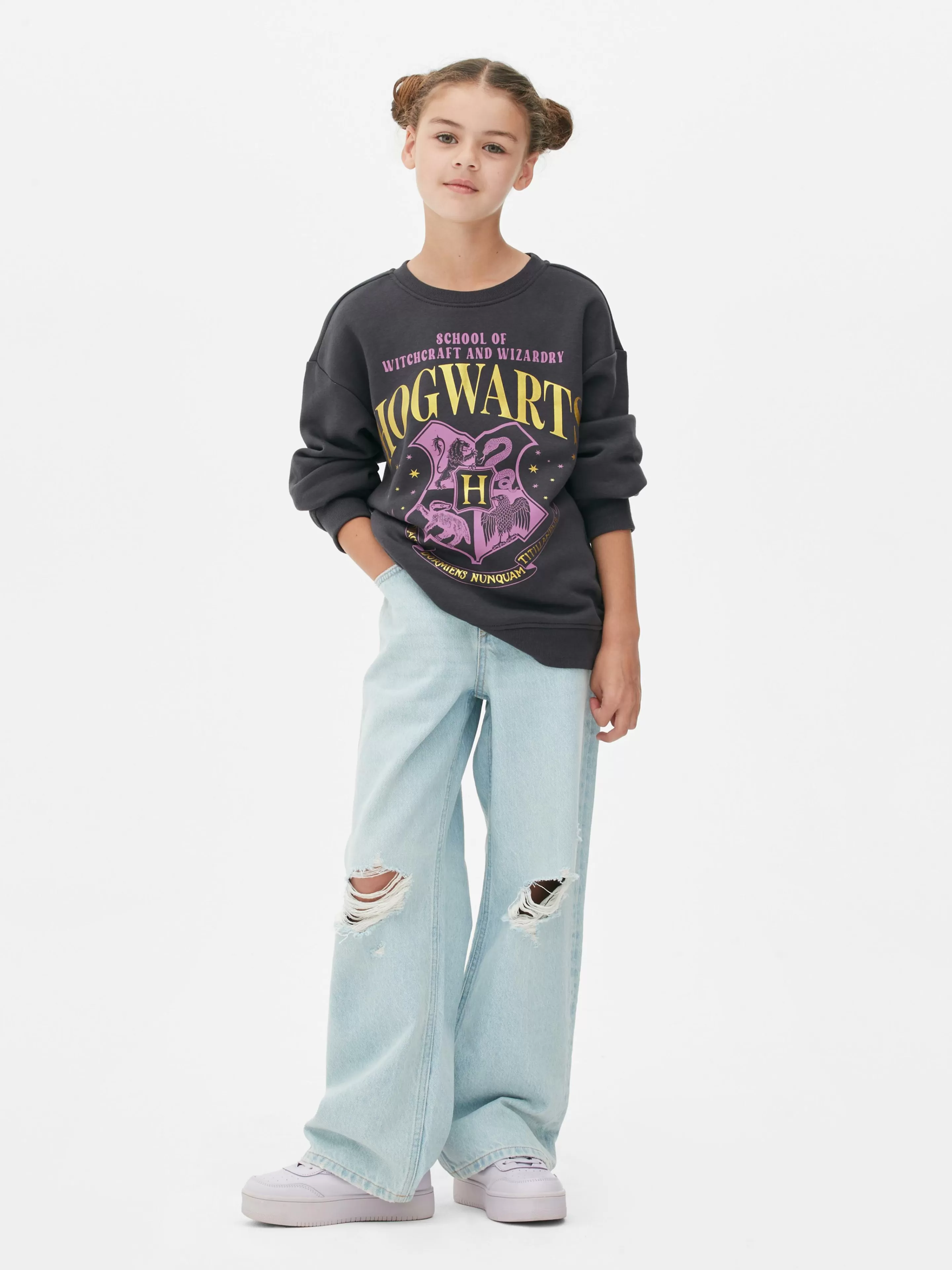 Primark Hoodies Und Sweatshirts | „Harry Potter™ Hogwarts“ Sweatshirt Anthrazitfarben