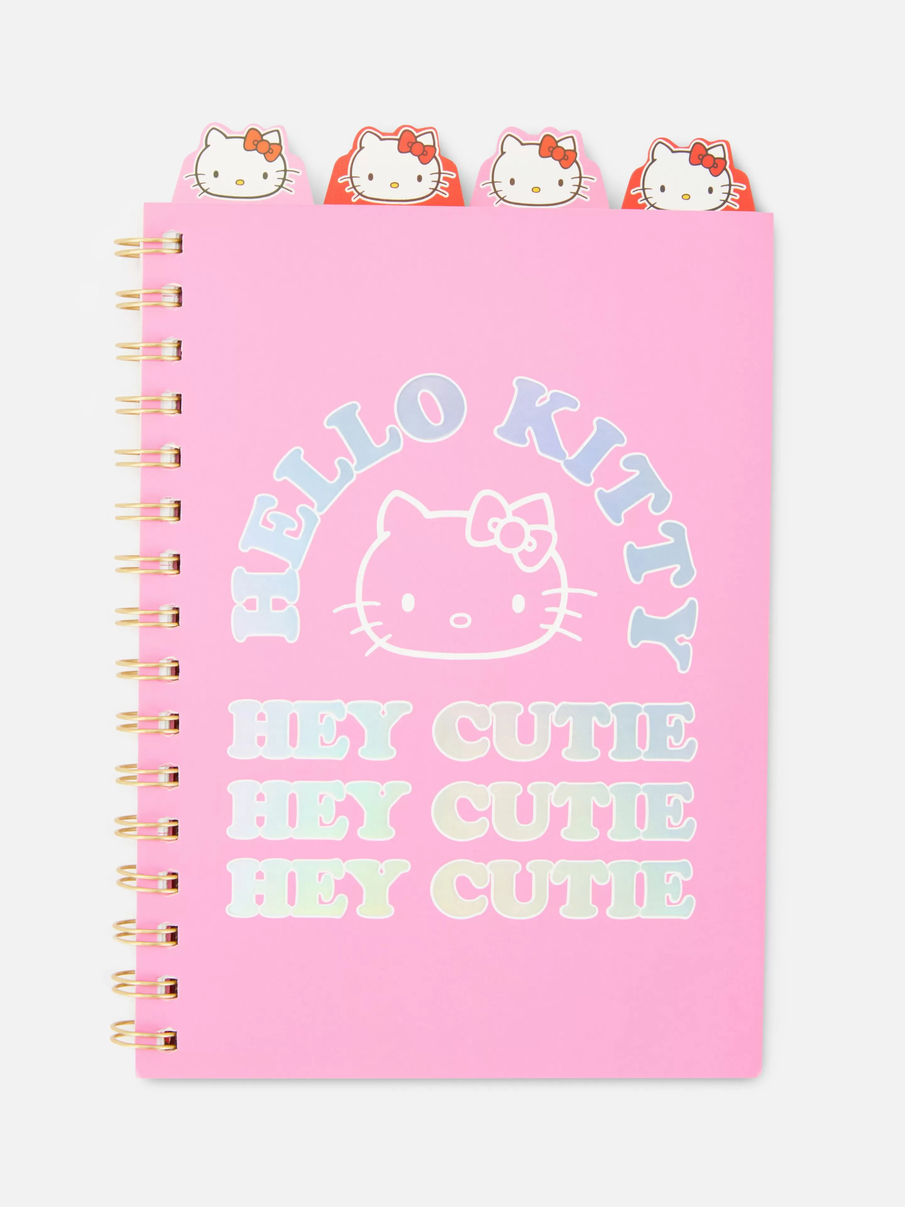 Primark Notizbücher | „Hello Kitty“ A5-Notizbuch Zum 50. Jubiläum Rot