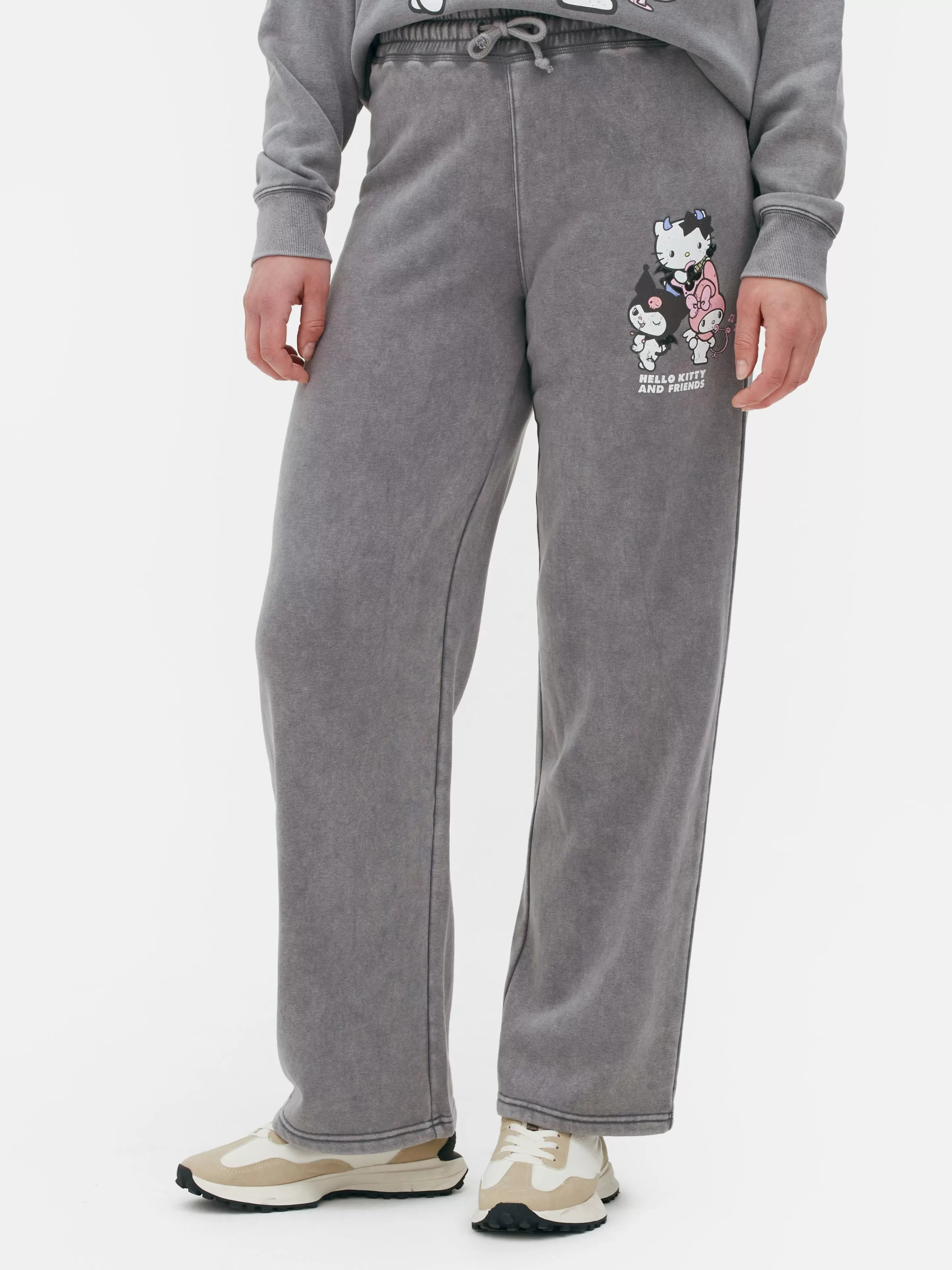 Primark Jogginghosen | „Hello Kitty And Friends“ Jogginghose Anthrazitfarben