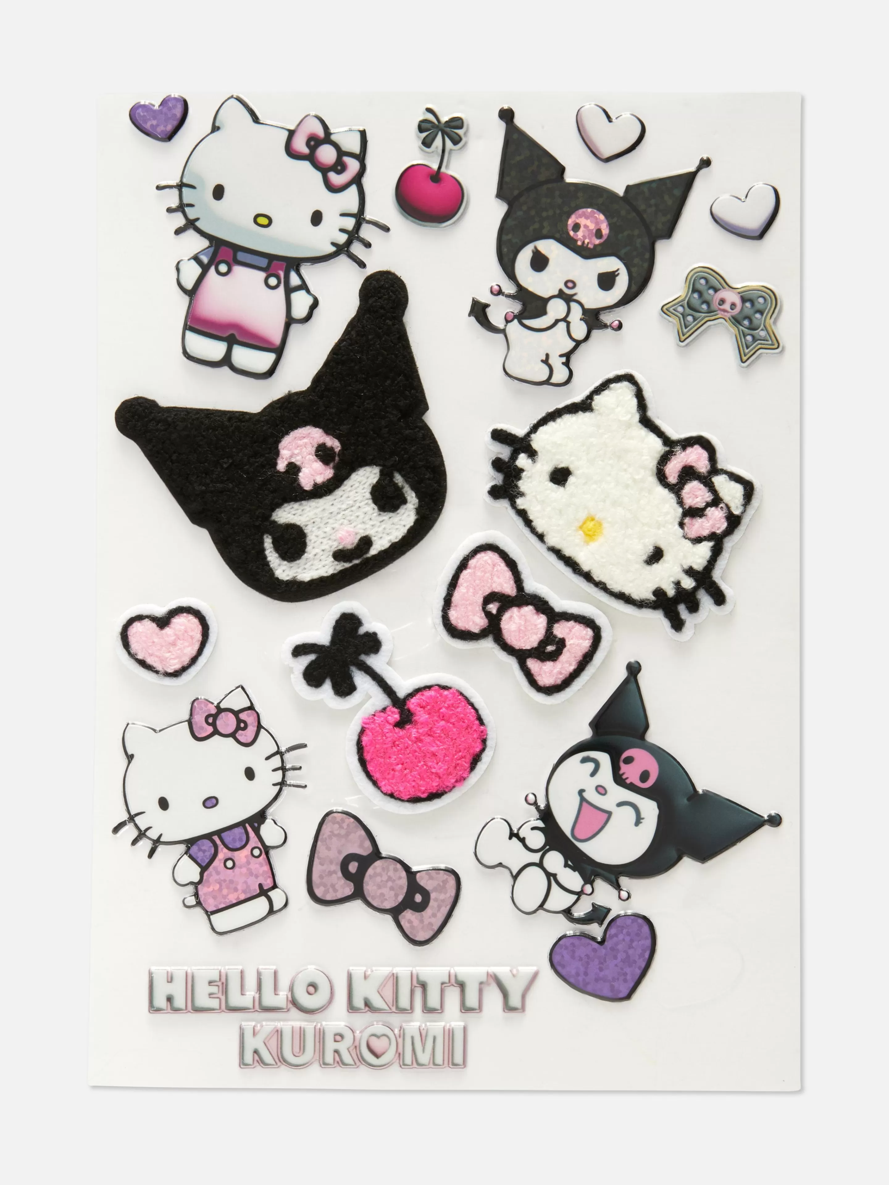 Primark Basteln Und Handarbeiten | „Hello Kitty And Friends“ Patch-Sticker Rot