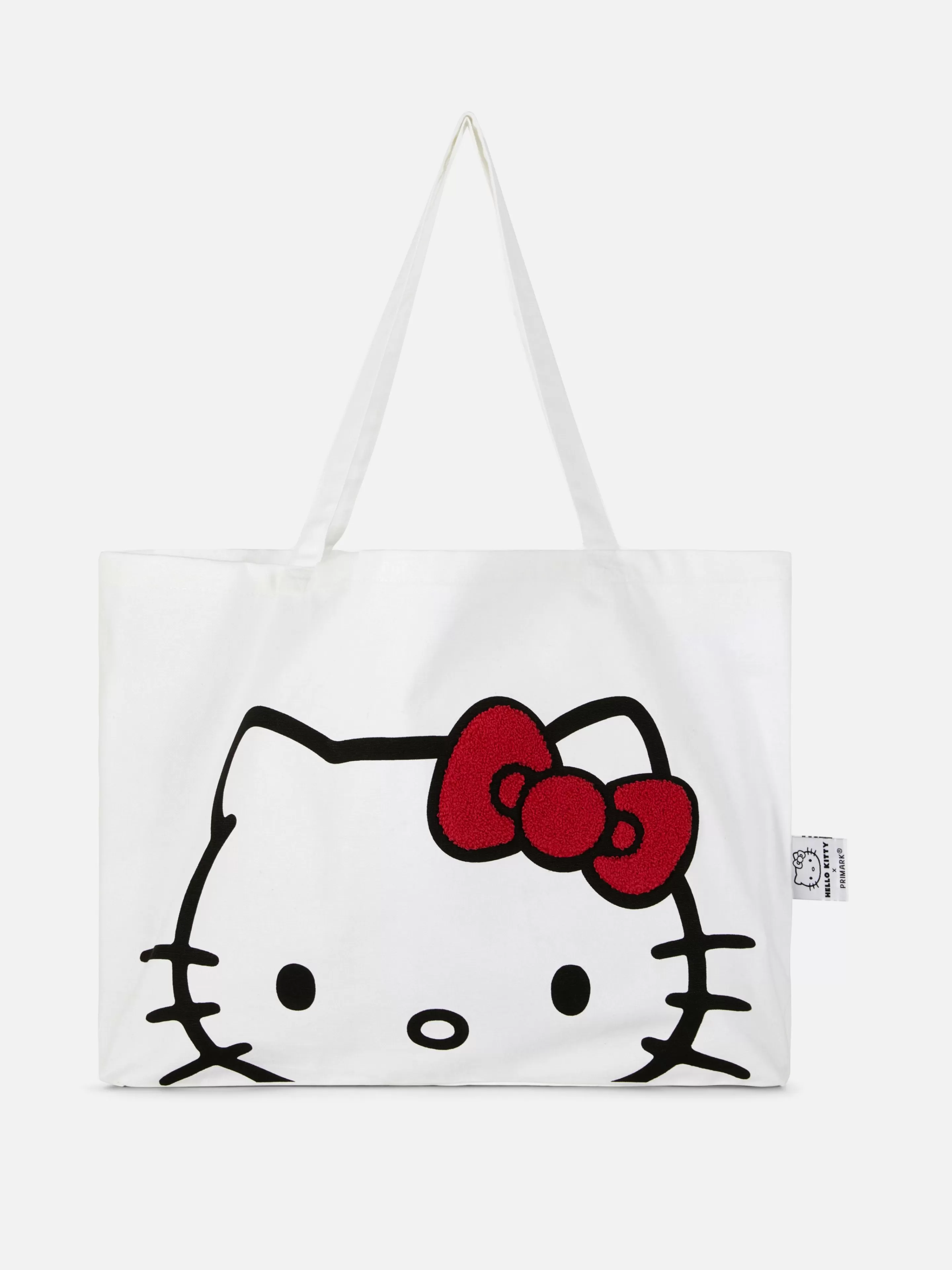 Primark Reiseaccessoires | „Hello Kitty“ Canvas-Tasche Weiß