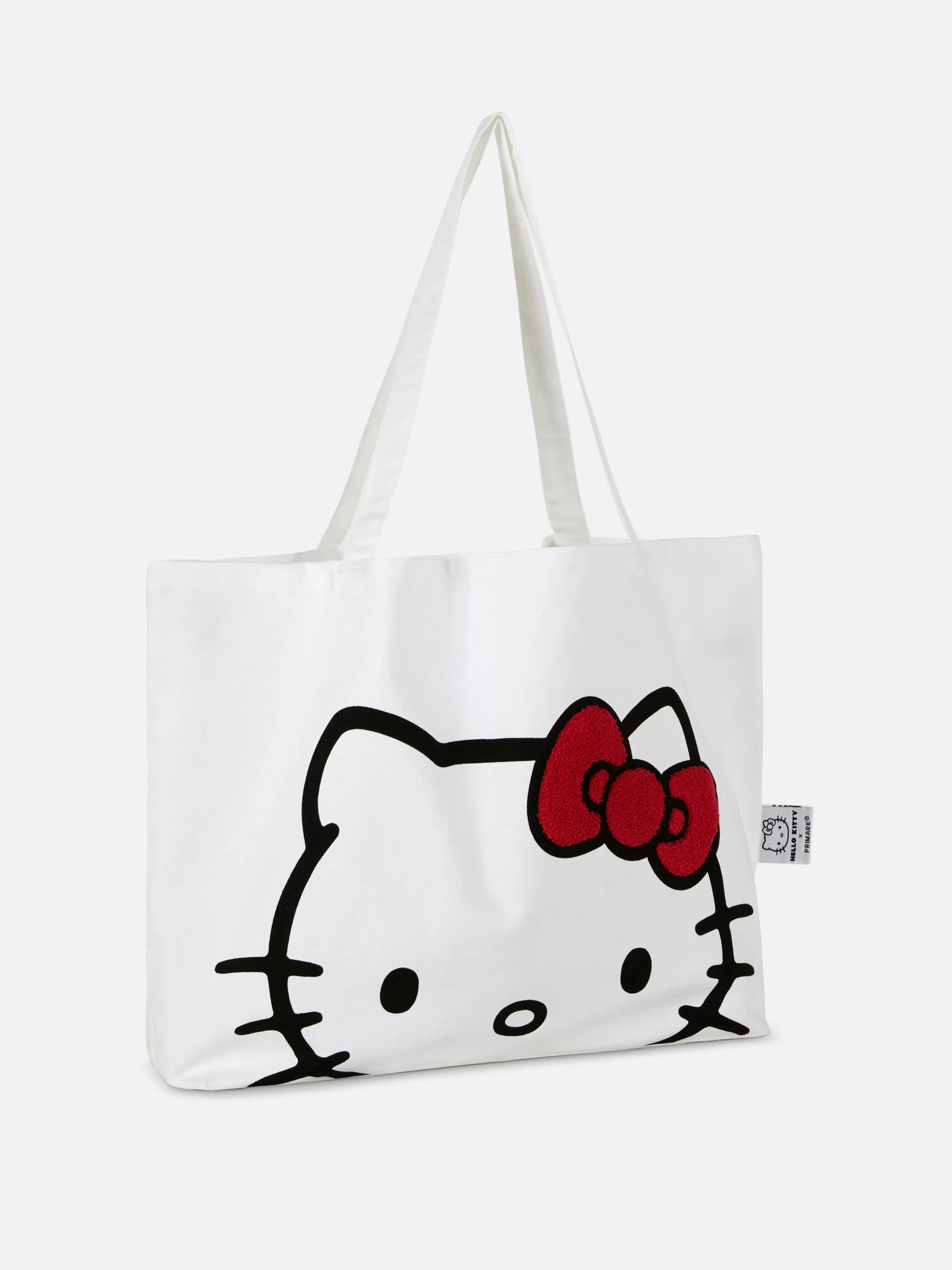 Primark Reiseaccessoires | „Hello Kitty“ Canvas-Tasche Weiß