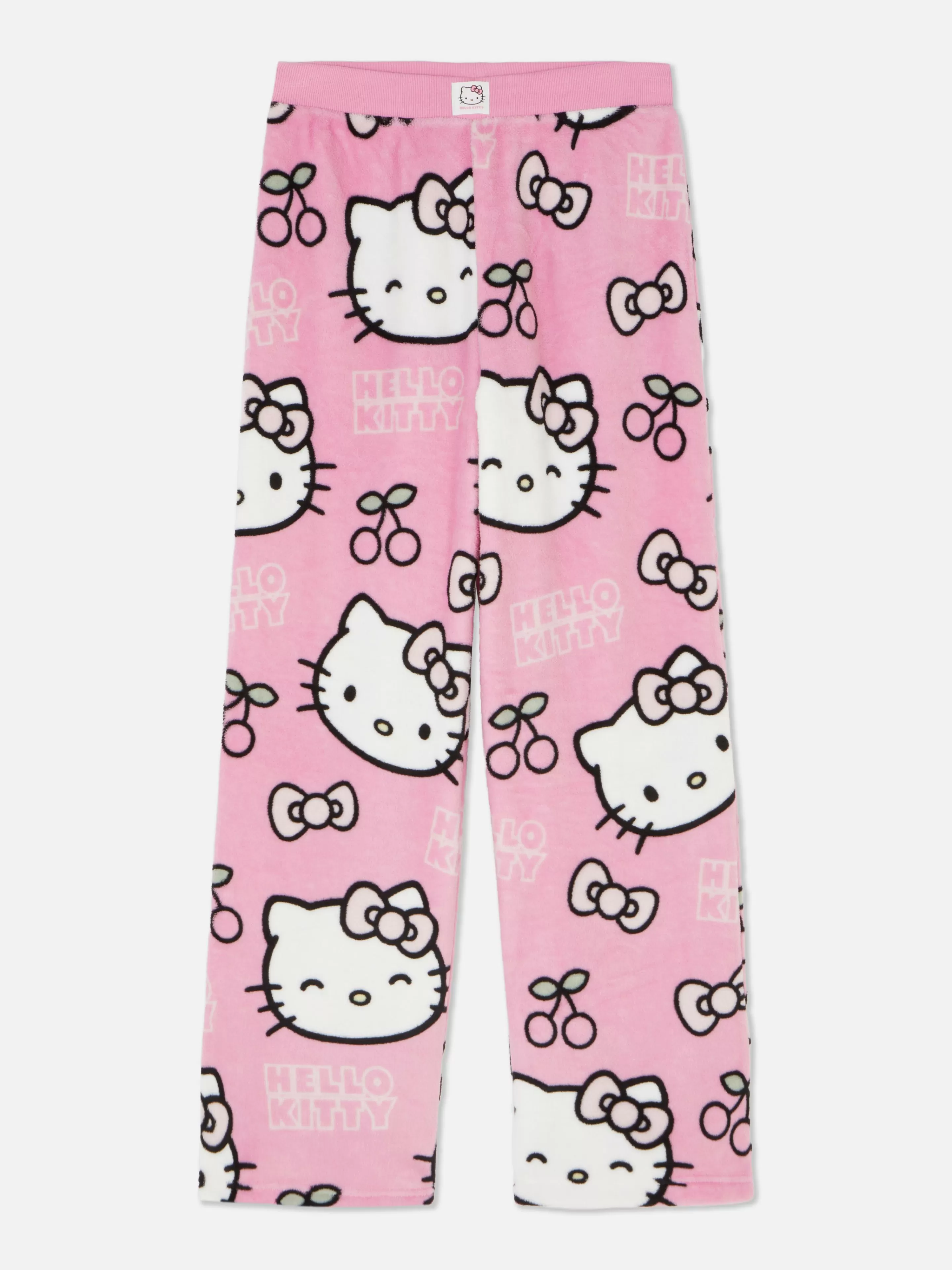 Primark Schlafanzughosen | „Hello Kitty“ Fleece-Schlafanzughose Zum 50. Jubiläum Rosa