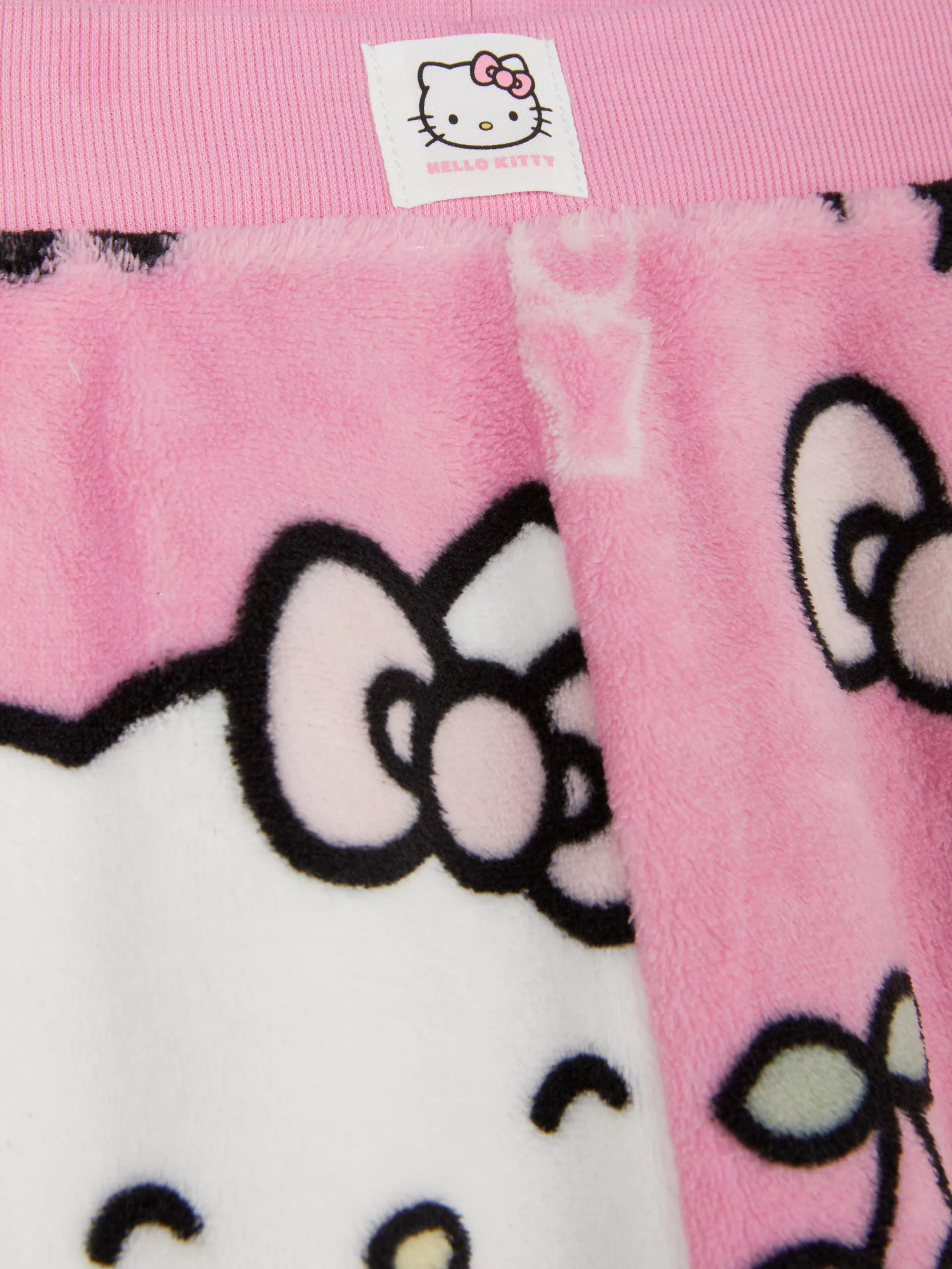 Primark Schlafanzughosen | „Hello Kitty“ Fleece-Schlafanzughose Zum 50. Jubiläum Rosa