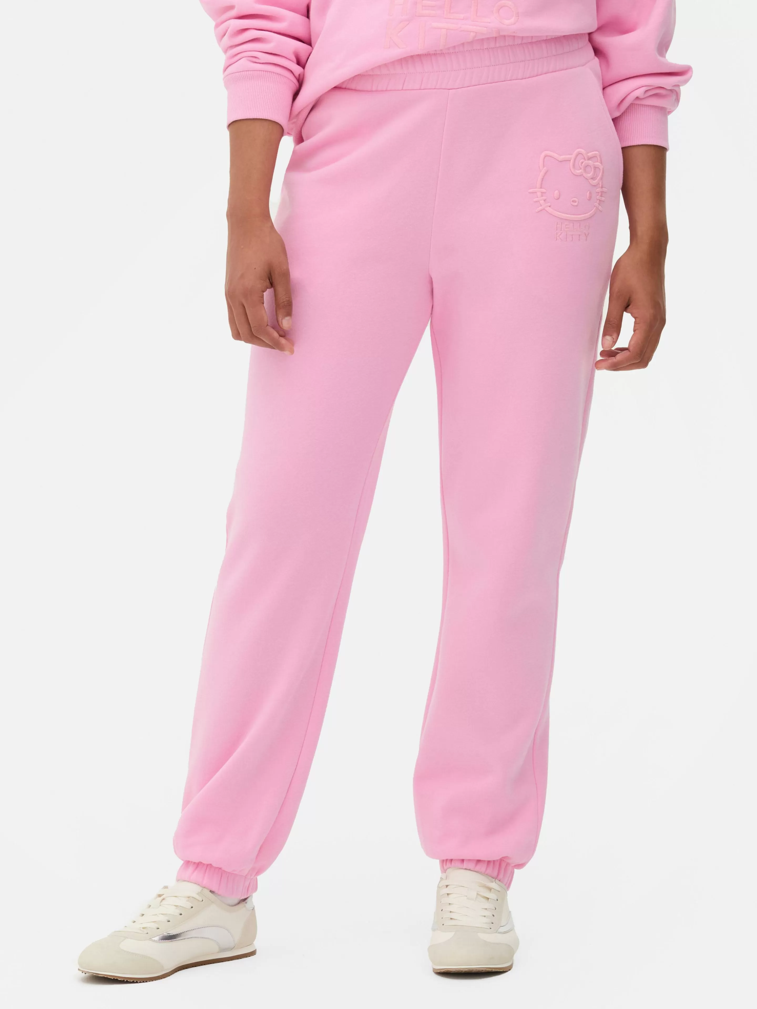 Primark Jogginghosen | „Hello Kitty“ Jogginghose Mit Stickerei Rosa