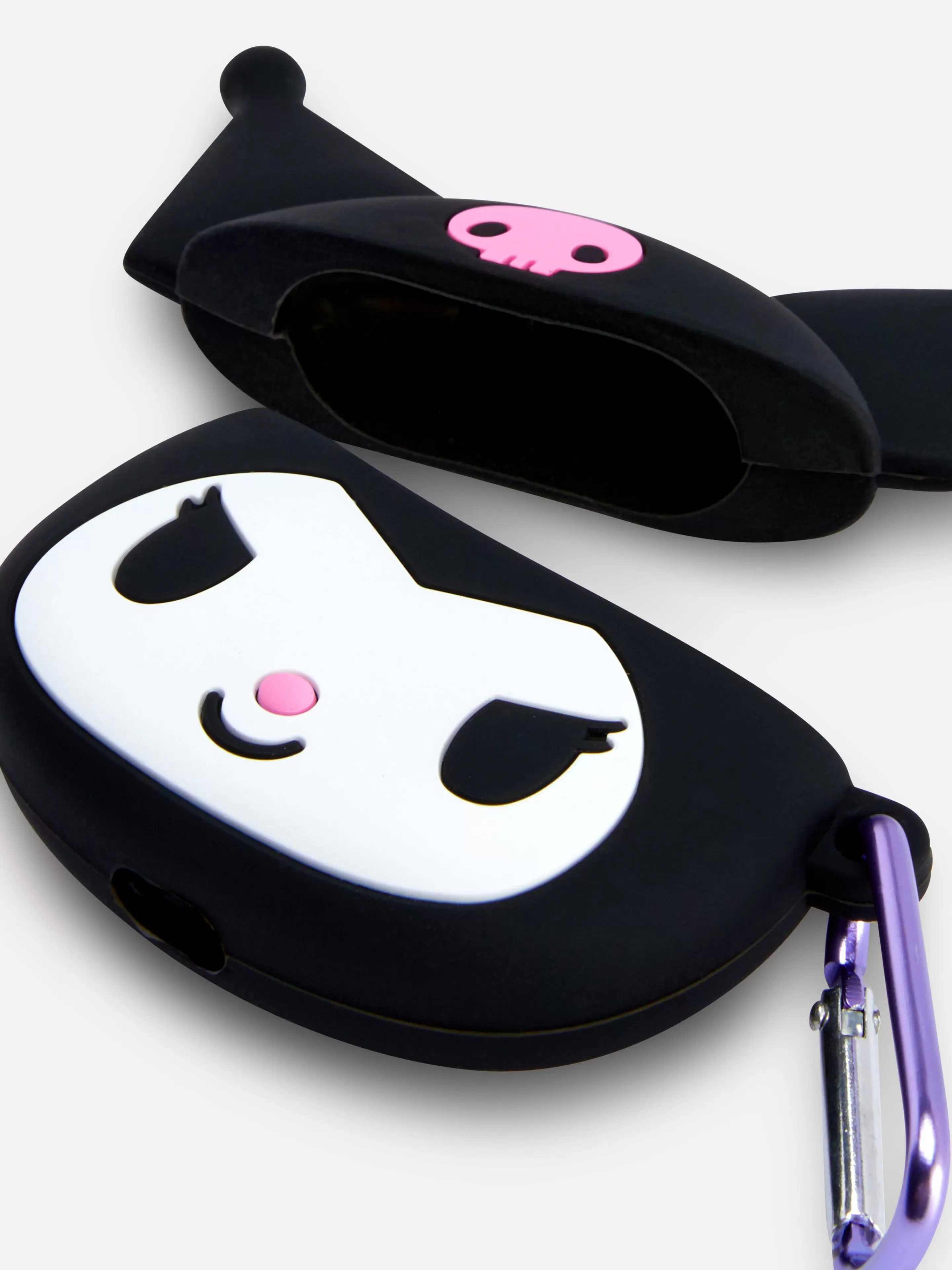 Primark Kopfhörer | „Hello Kitty Kuromi“ Etui Für Kabellose Kopfhörer Schwarz