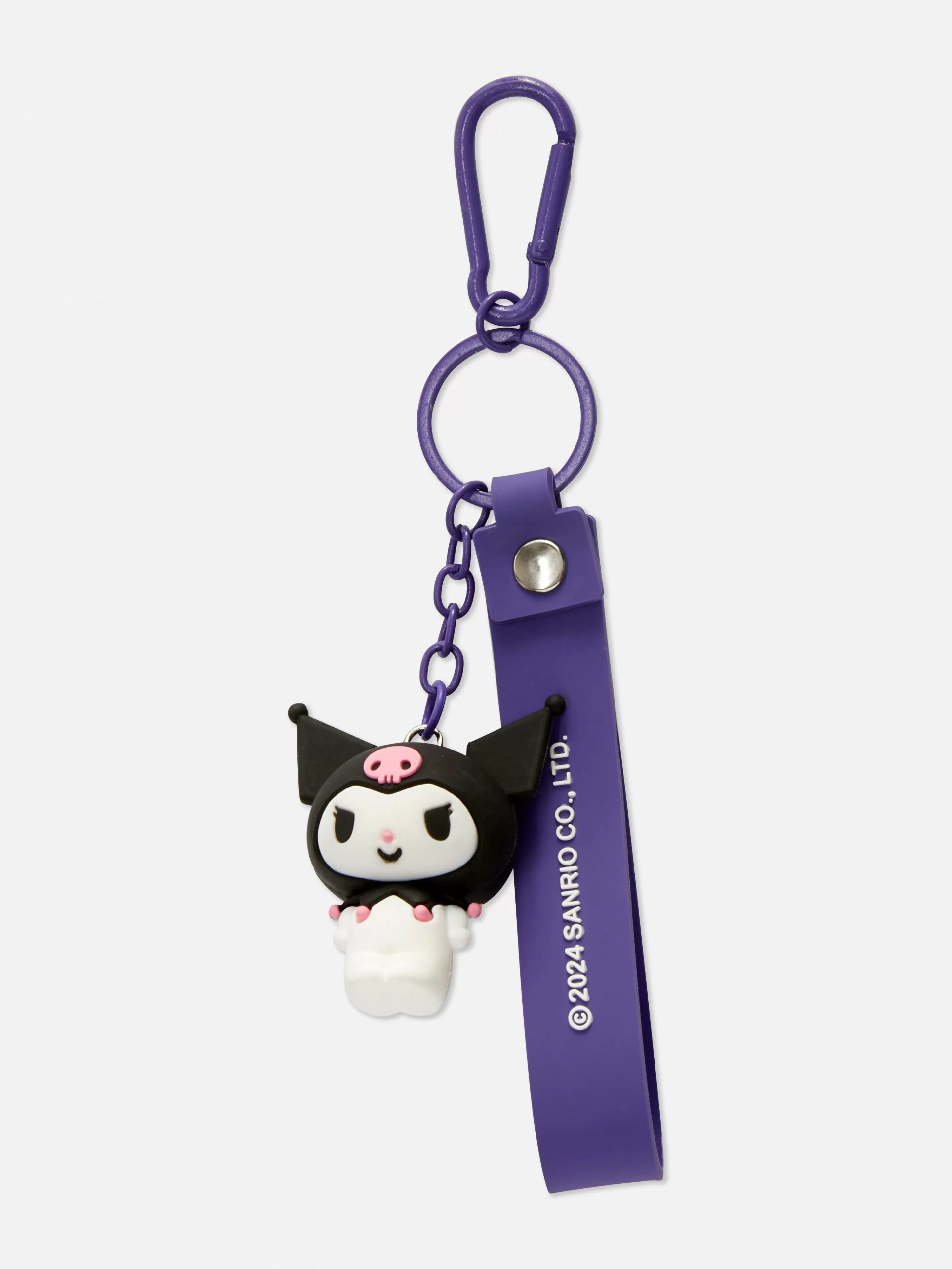 Primark Reiseaccessoires | „Hello Kitty Kuromi“ Gepäckanhänger Violett