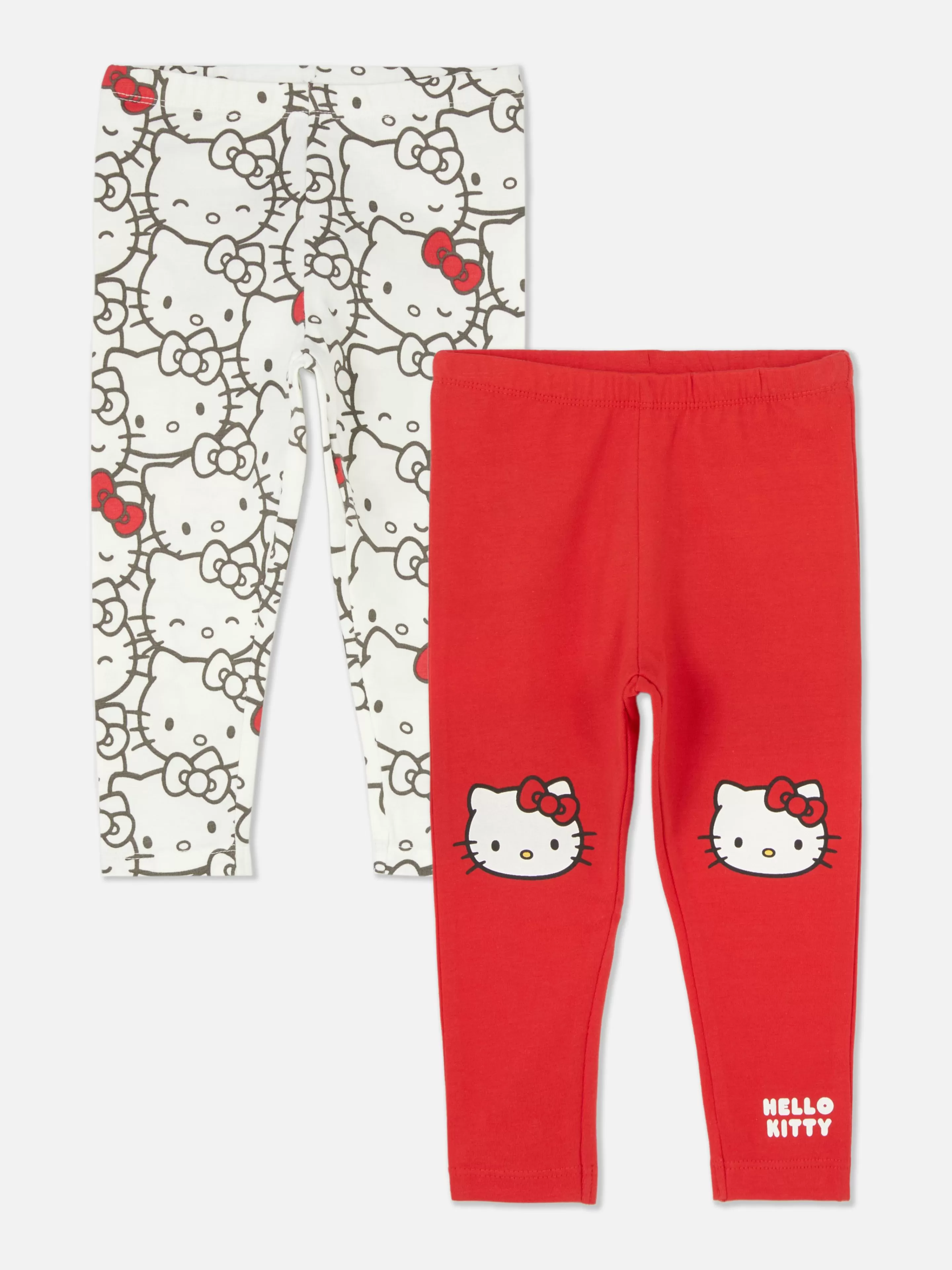 Primark Hosen Und Leggings | „Hello Kitty“ Leggings Zum 50. Jubiläum, 2er-Pack Rot